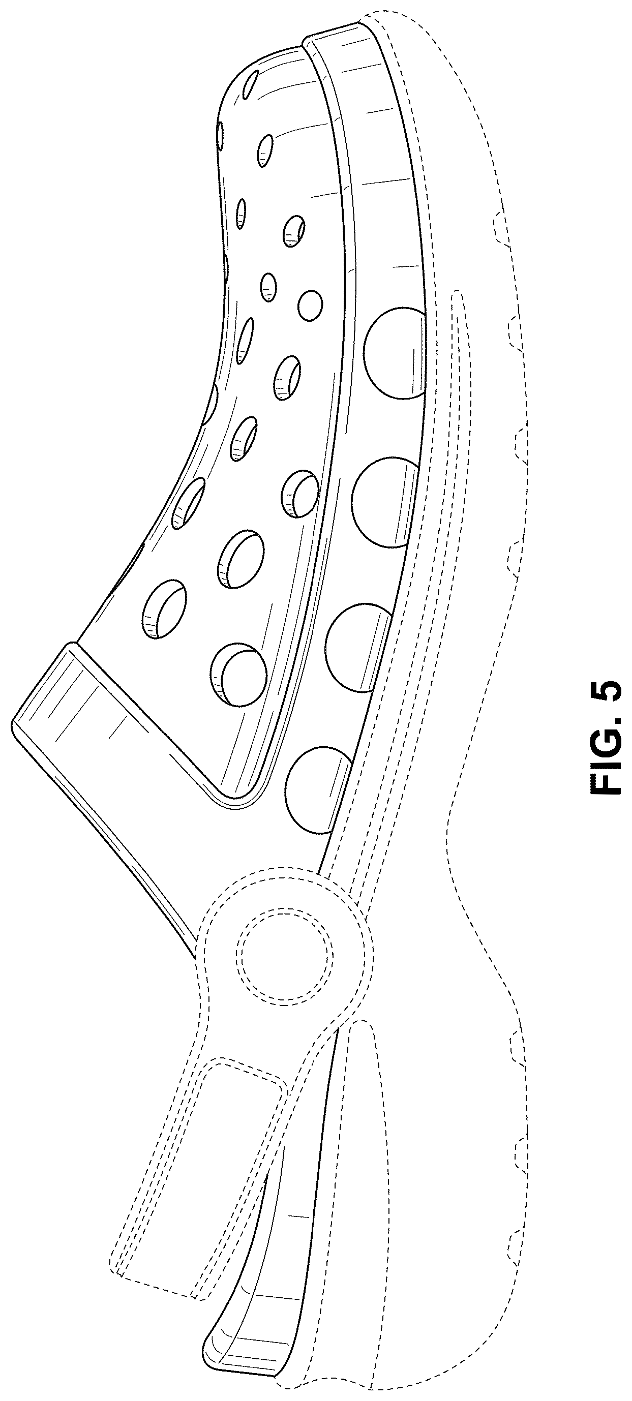 Patent USD1044229 Figure 4 – Footwear