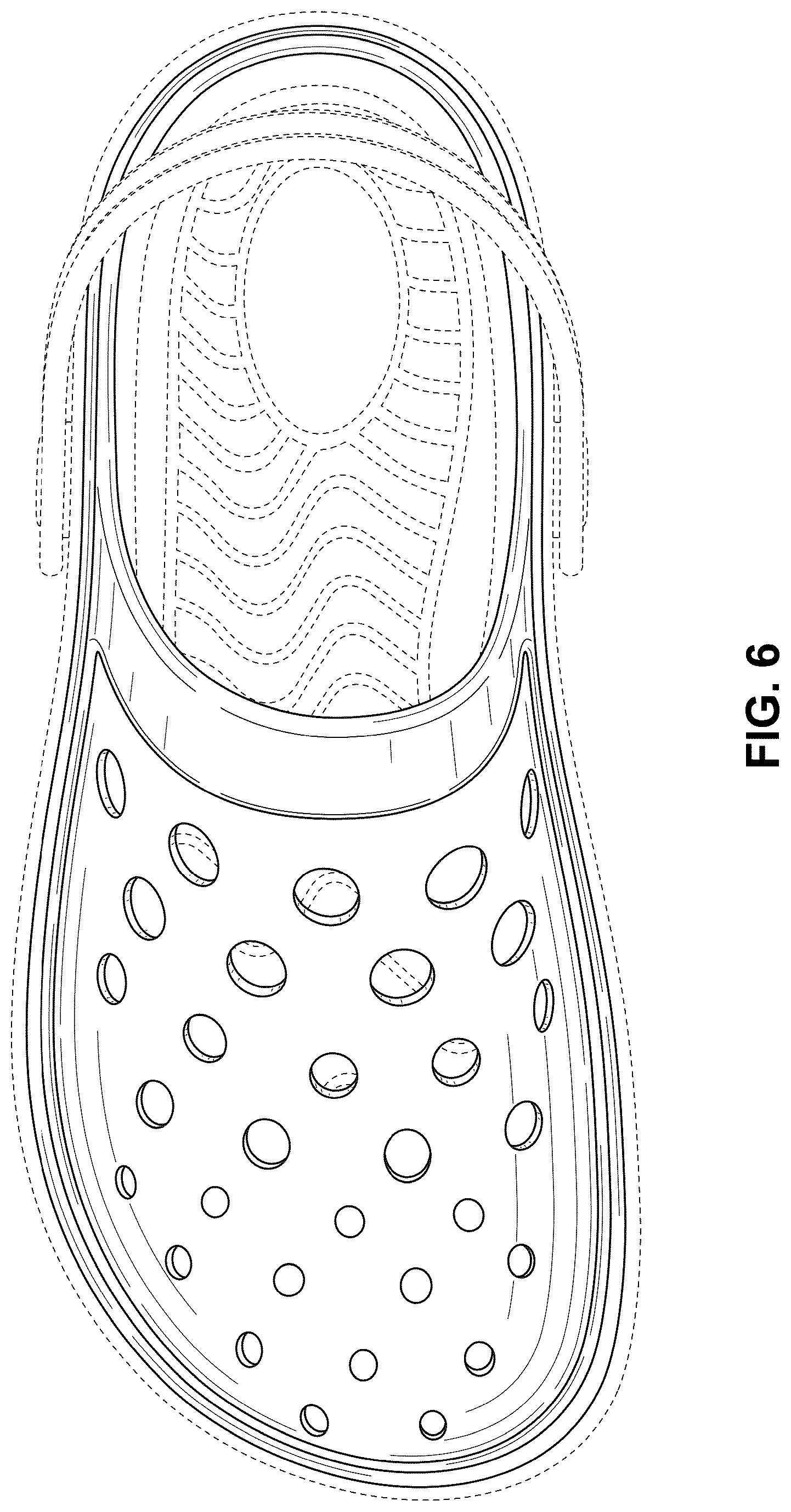 Patent USD1044229 Figure 5 – Footwear