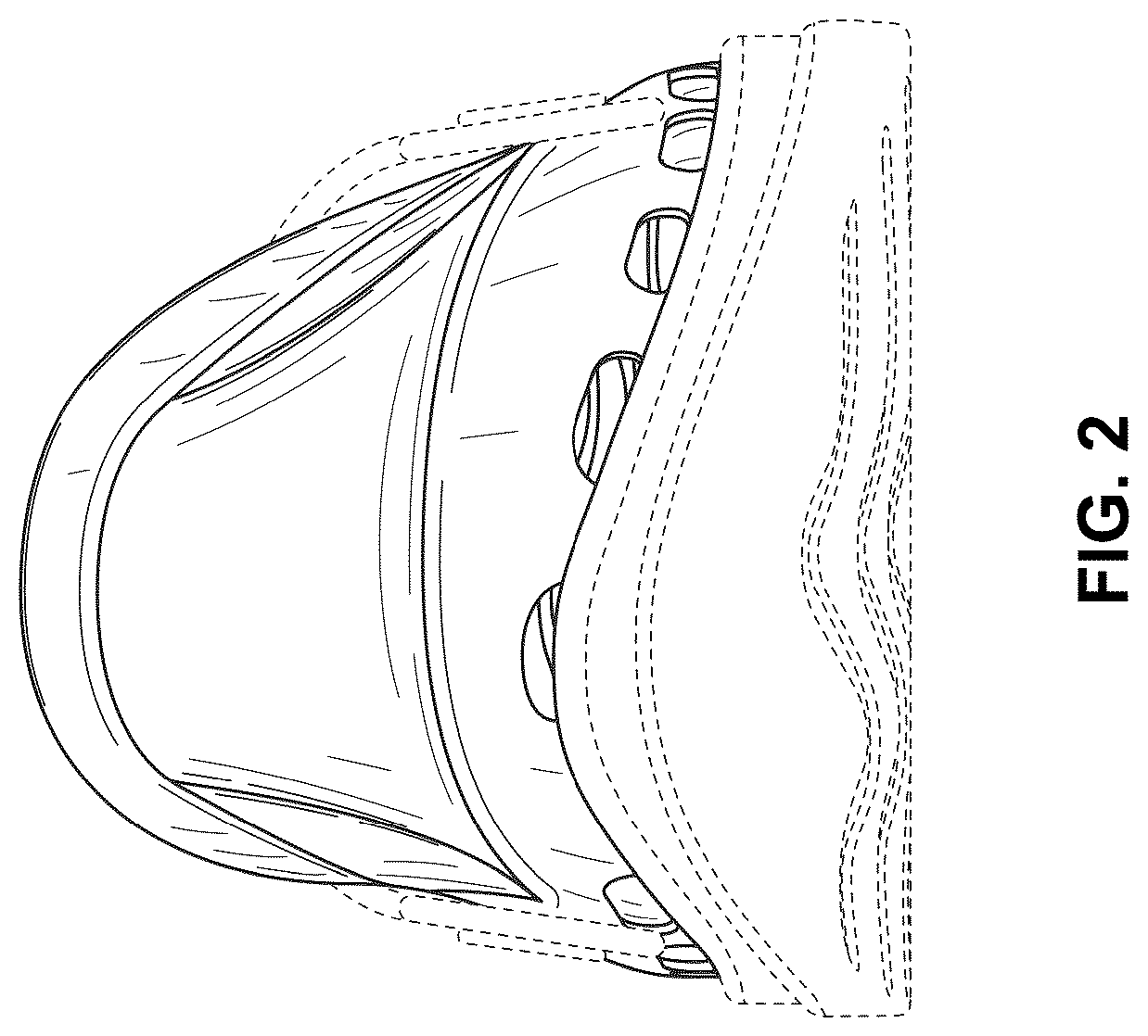 Patent USD1044230 Figure 2 – Footwear