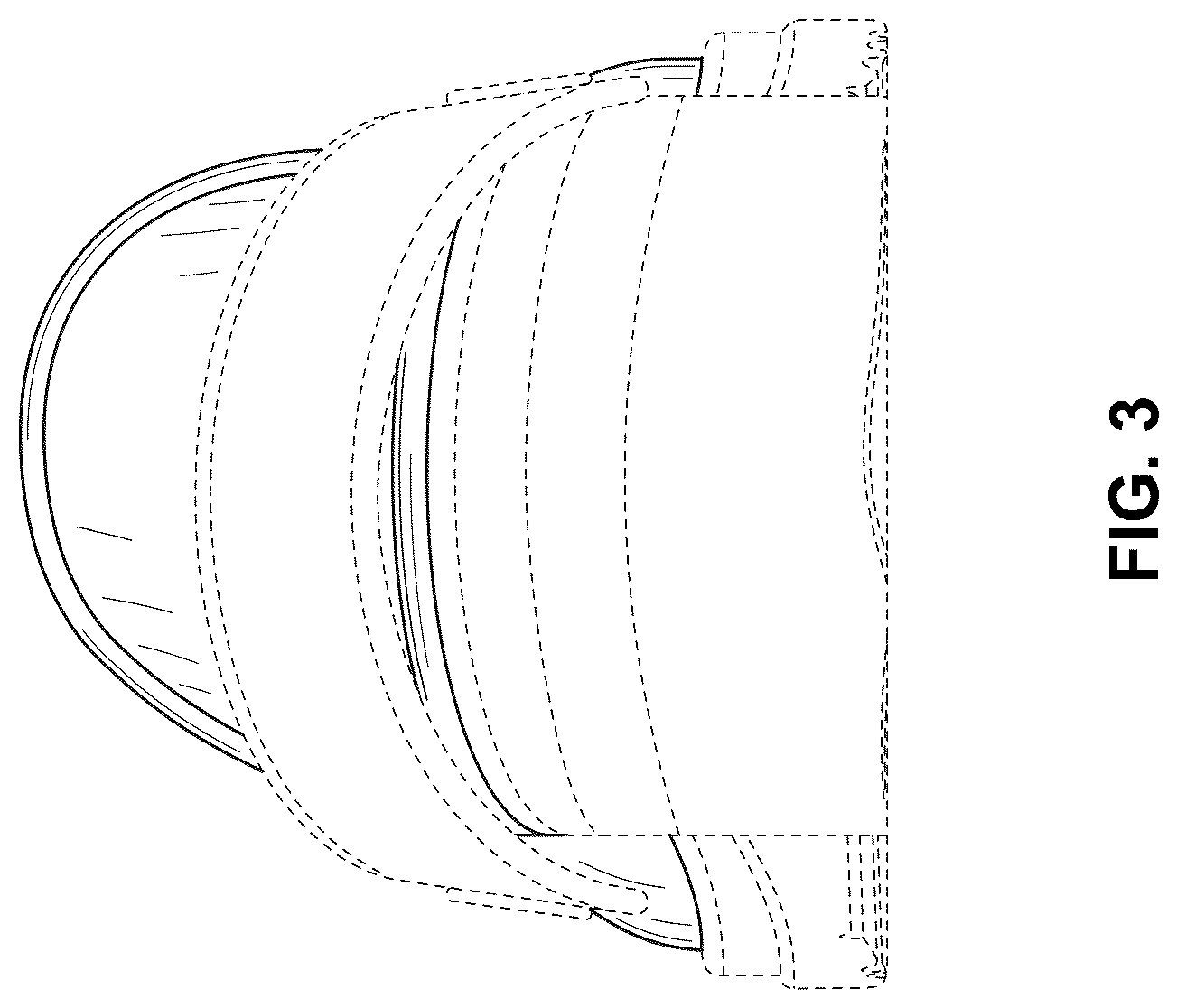 Patent USD1044230 Figure 3 – Footwear