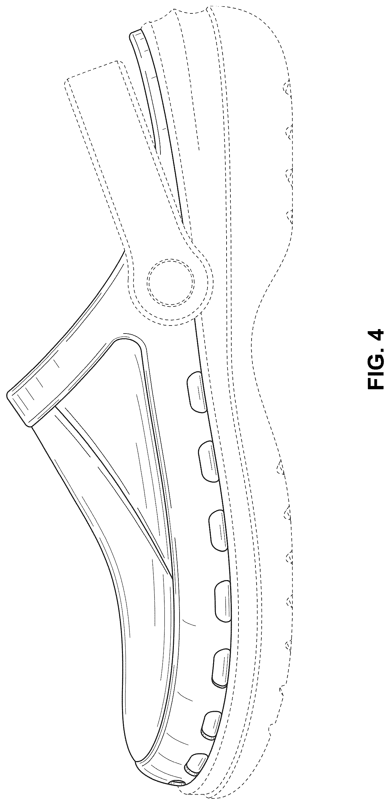 Patent USD1044230 Figure 4 – Footwear