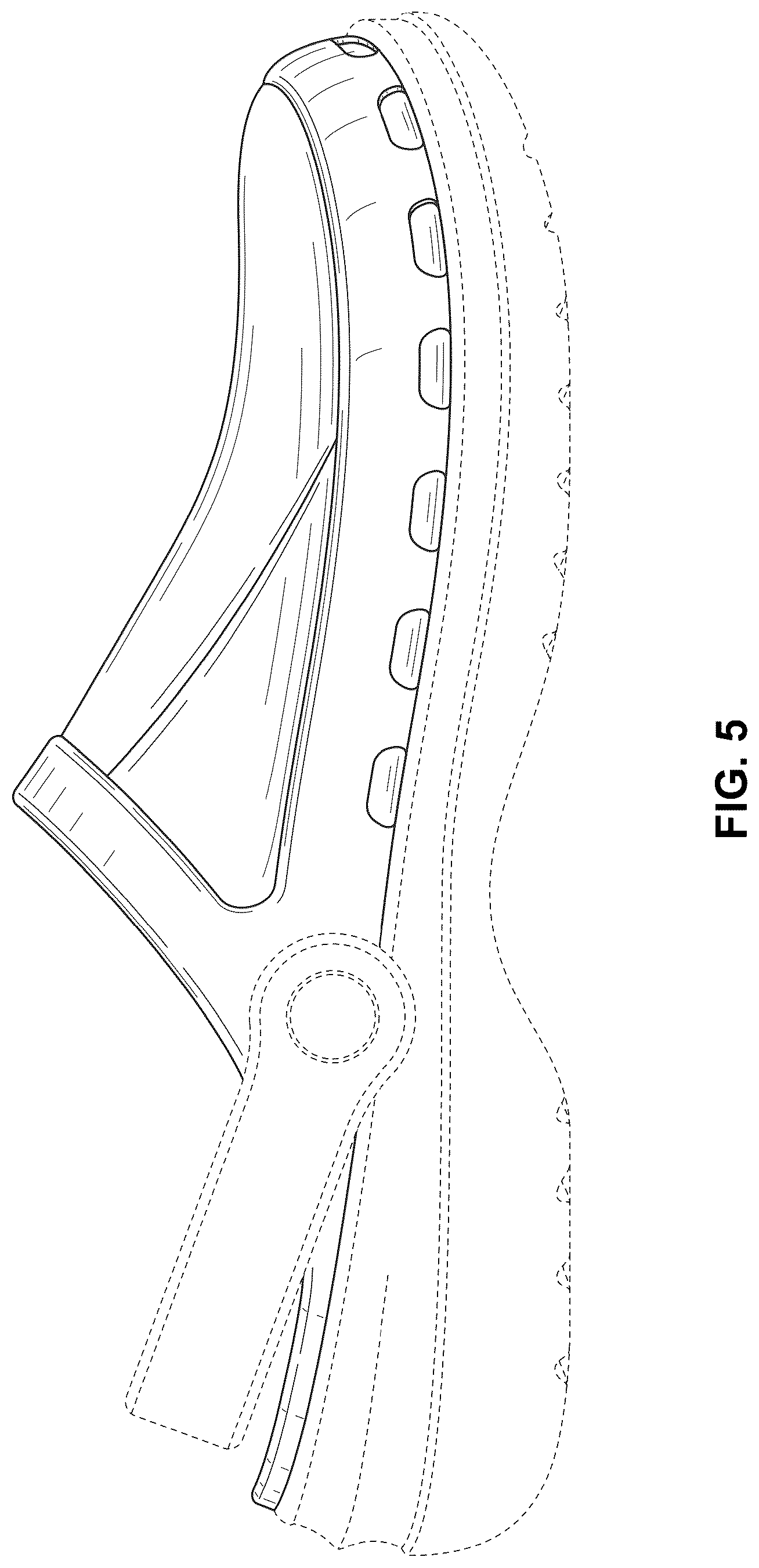 Patent USD1044230 Figure 5 – Footwear