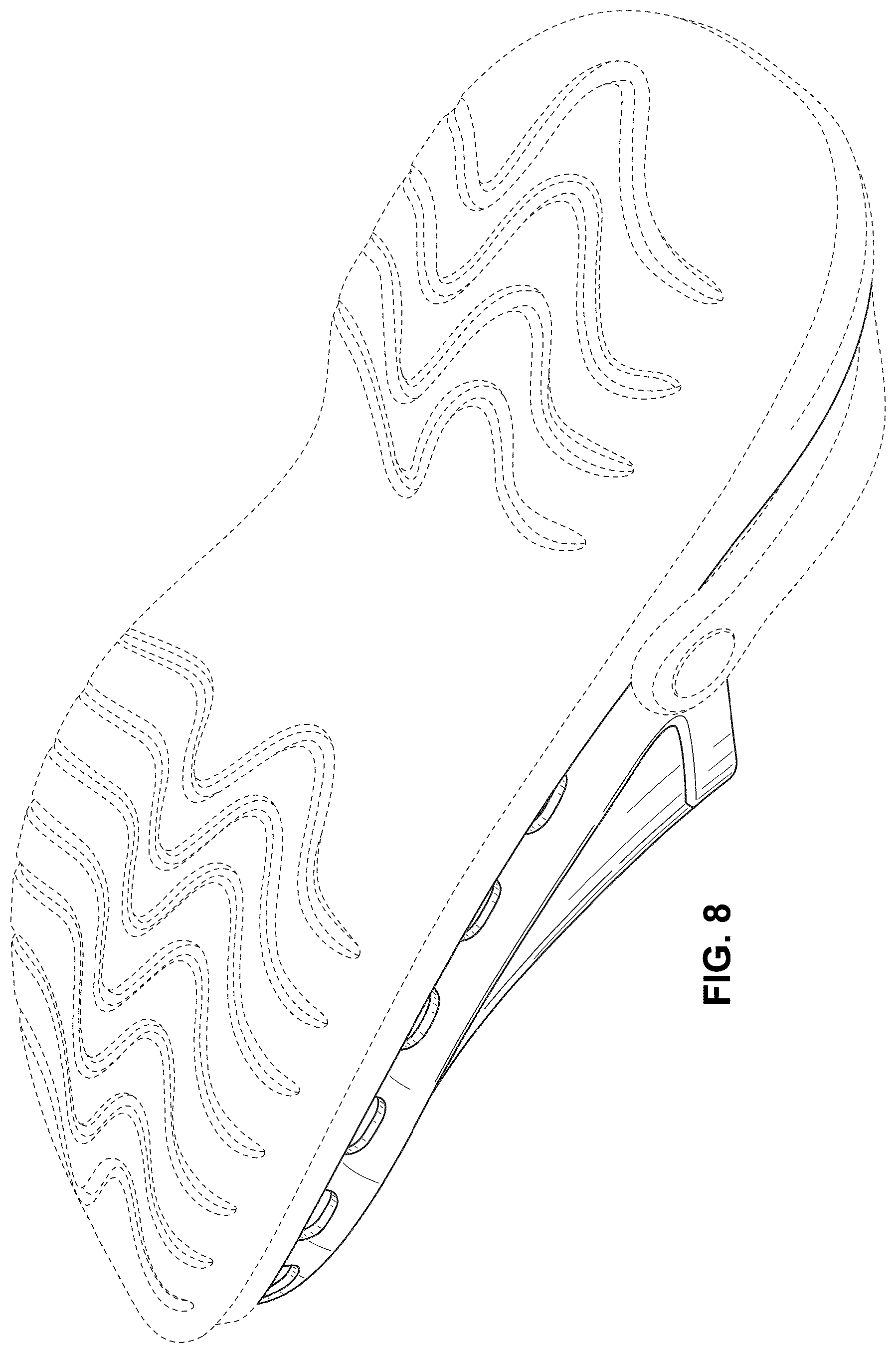 Patent USD1044230 Figure 8 – Footwear