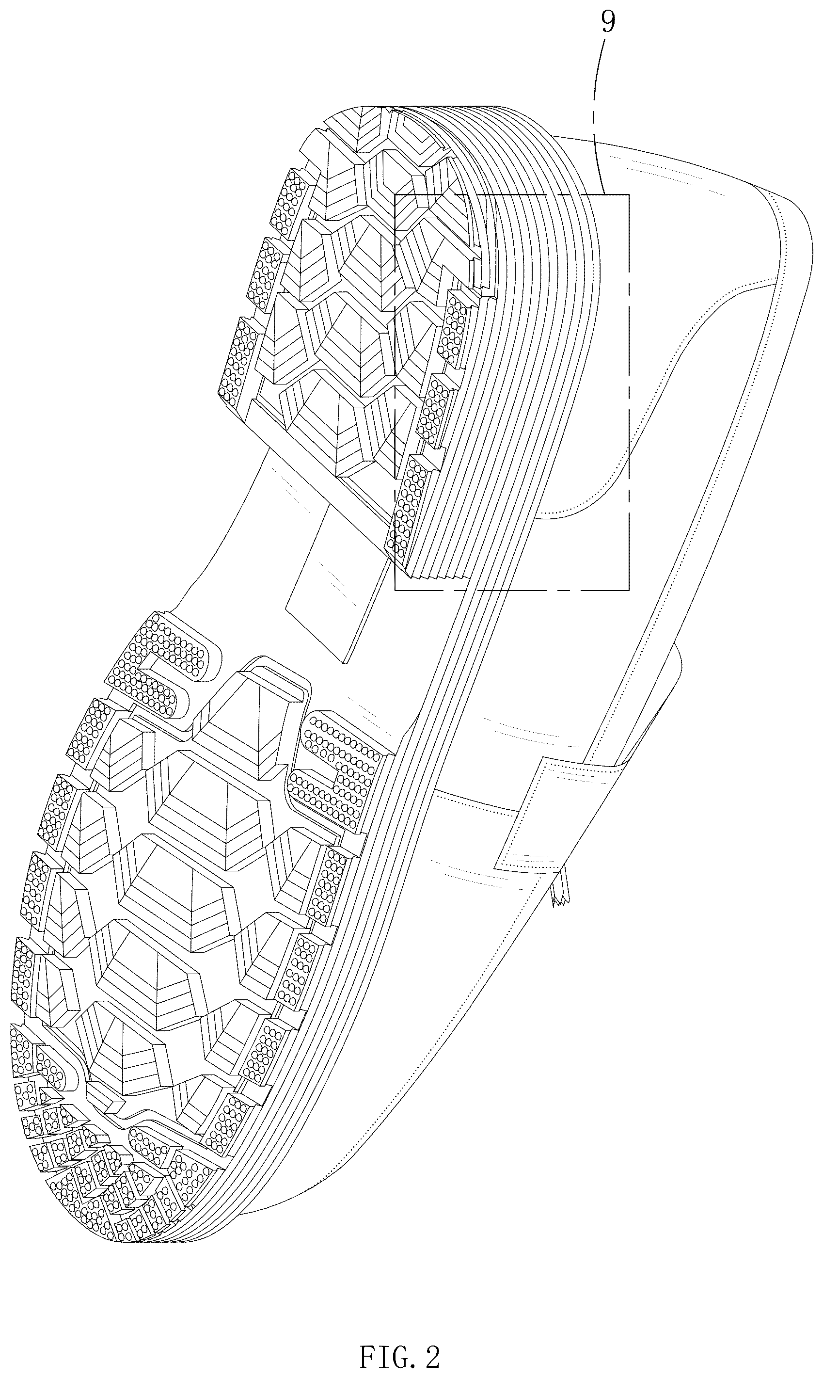 Patent USD1044231 Figure 2 – Penny loafer