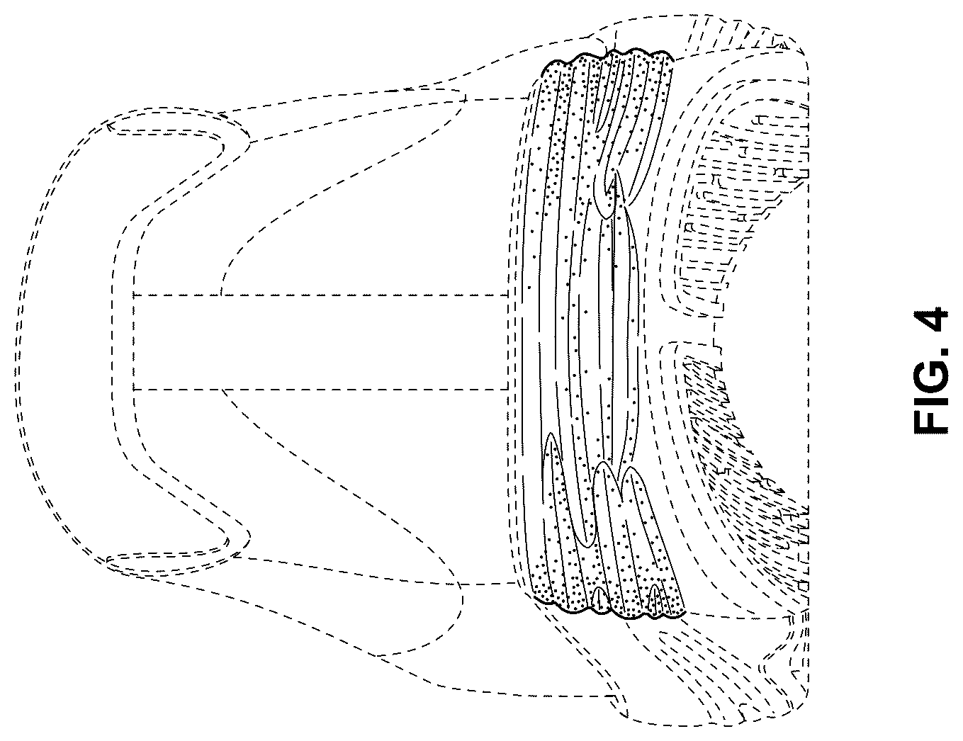 Patent USD1044232 Figure 4 – Shoe