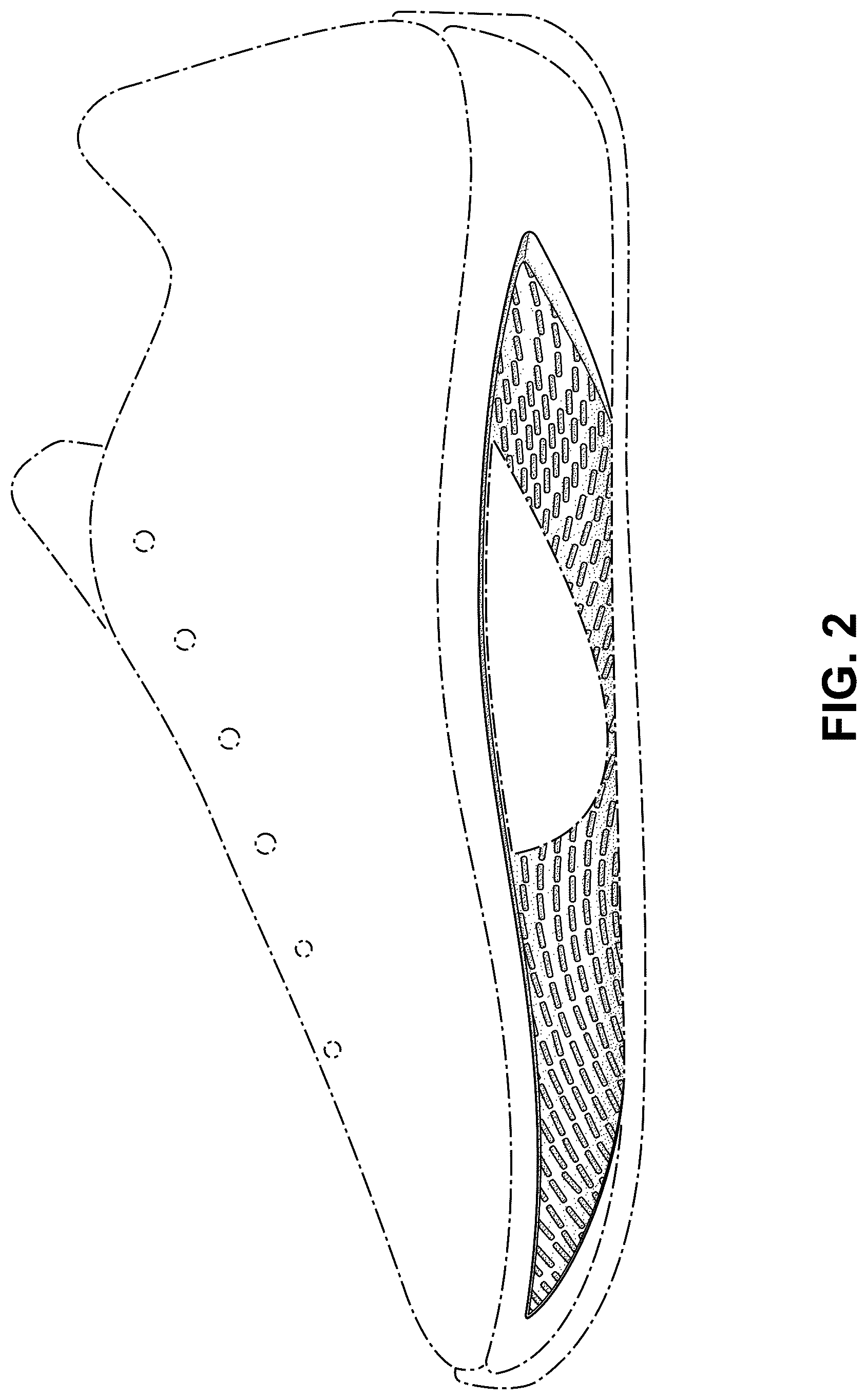 Patent USD1044233 Figure 2 – Shoe
