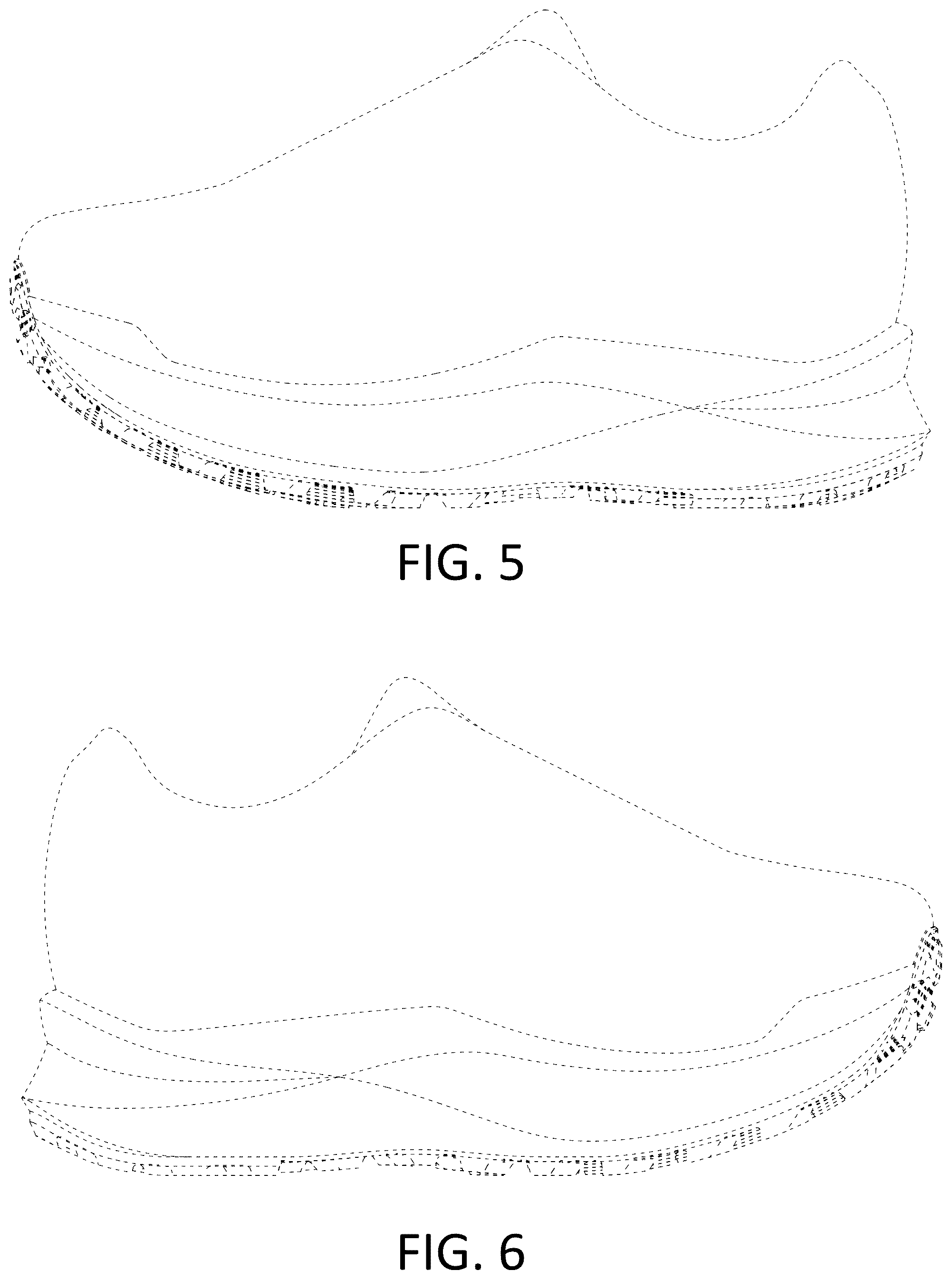 Patent USD1044235 Figure 4 – Shoe