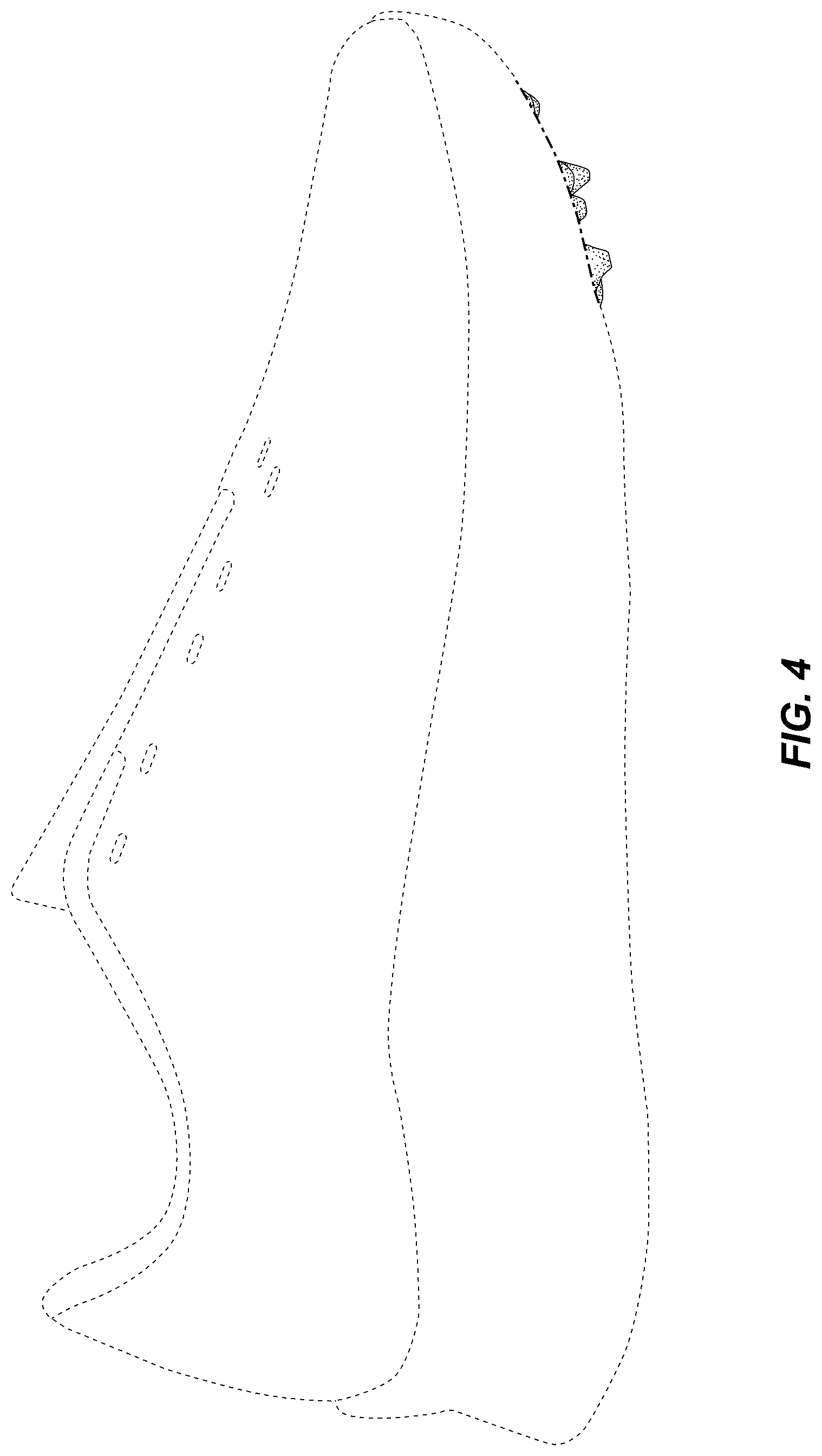 Patent USD1044238 Figure 4 – Shoe
