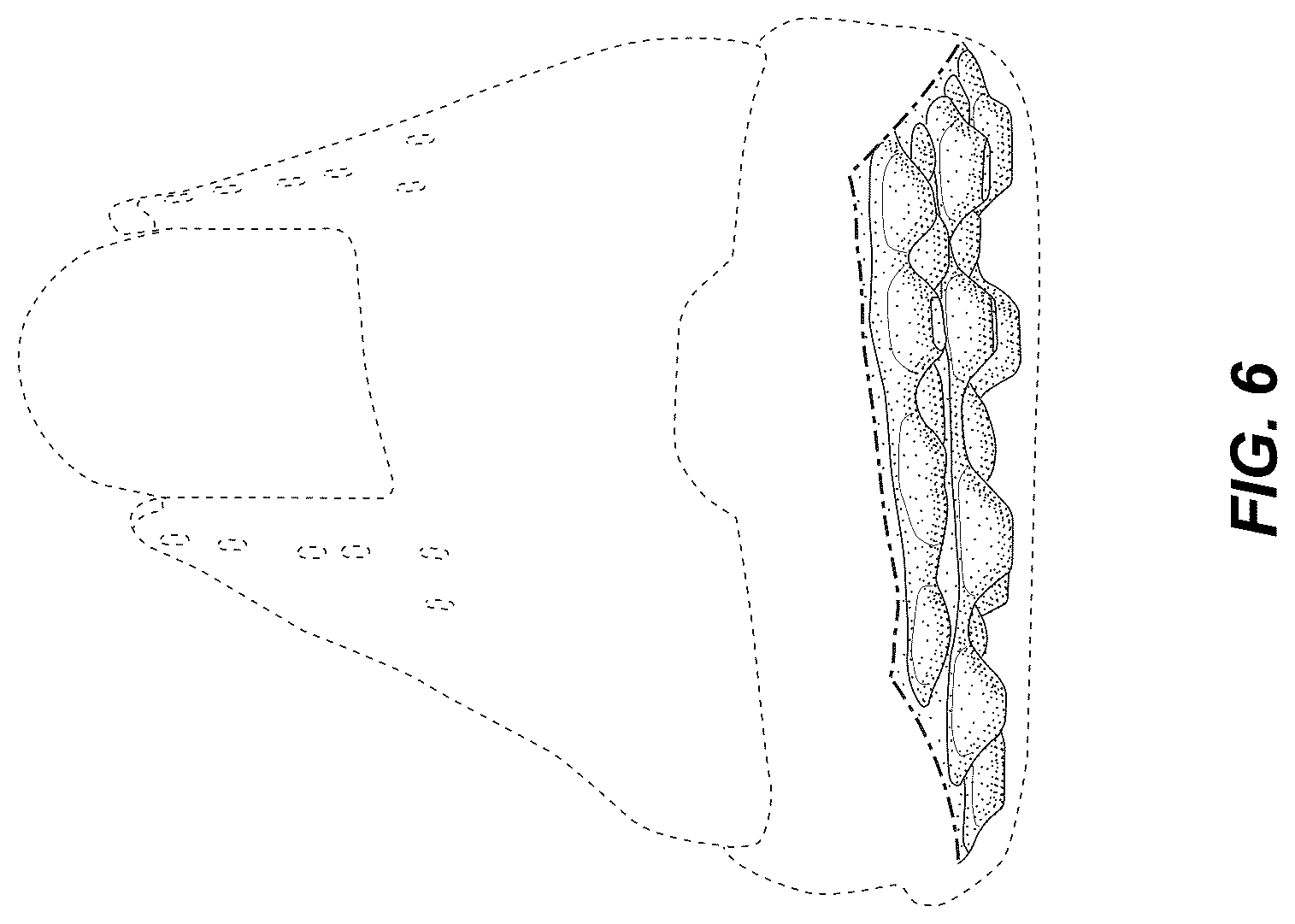 Patent USD1044238 Figure 6 – Shoe