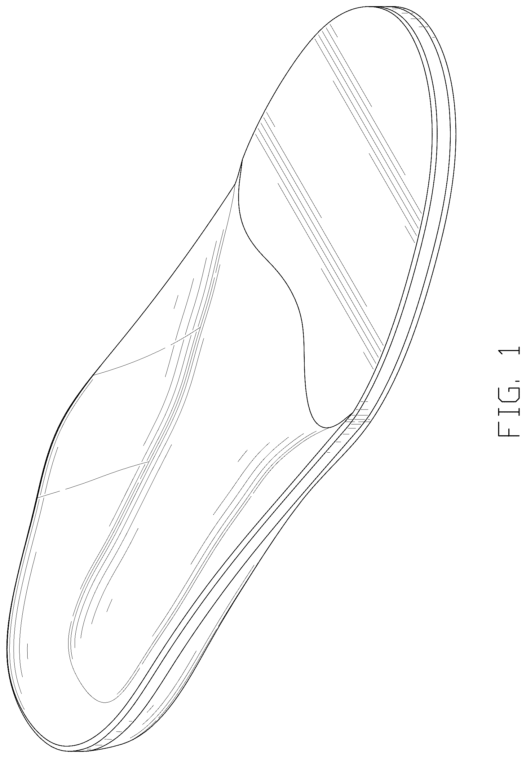 Patent USD1044244 — Insole — Figure 1