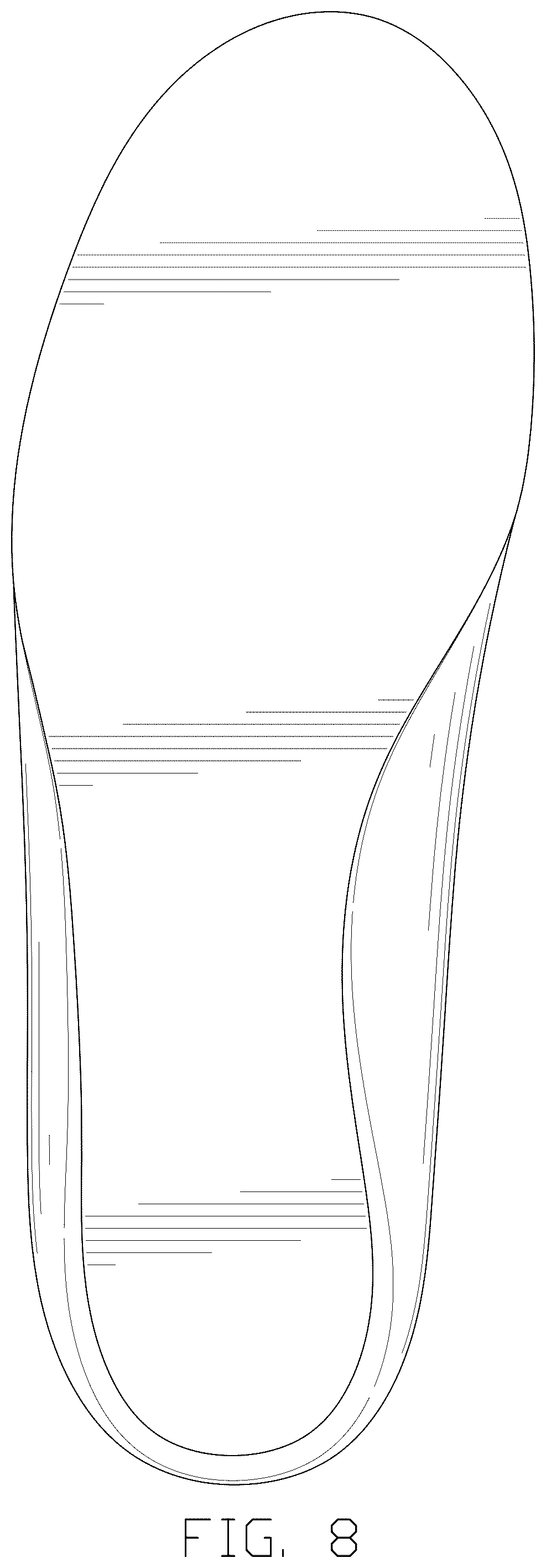 Patent USD1044244 Figure 8 – Insole