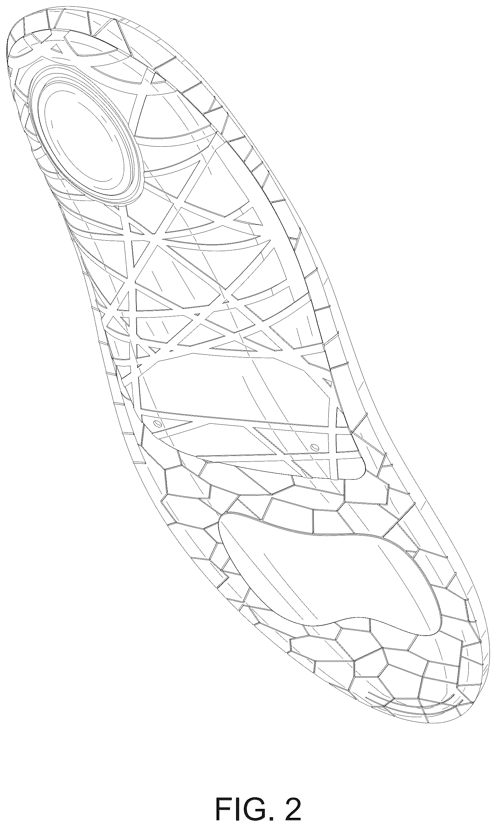 Patent USD1044245 Figure 2 – Insole