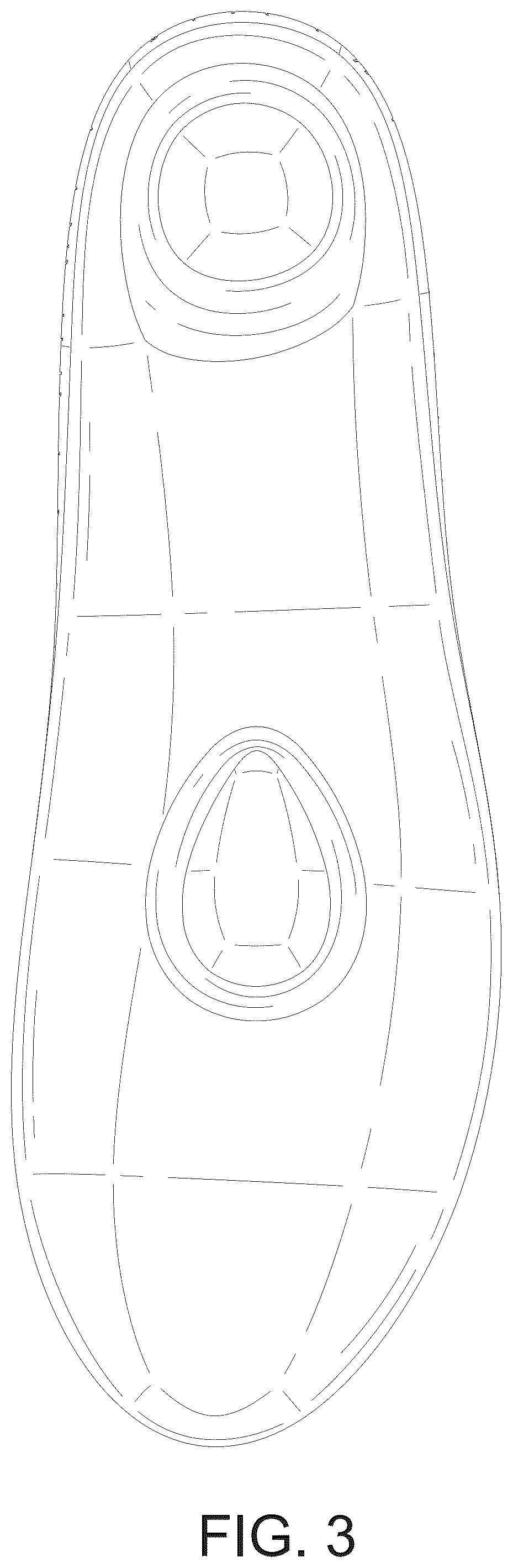 Patent USD1044245 Figure 3 – Insole