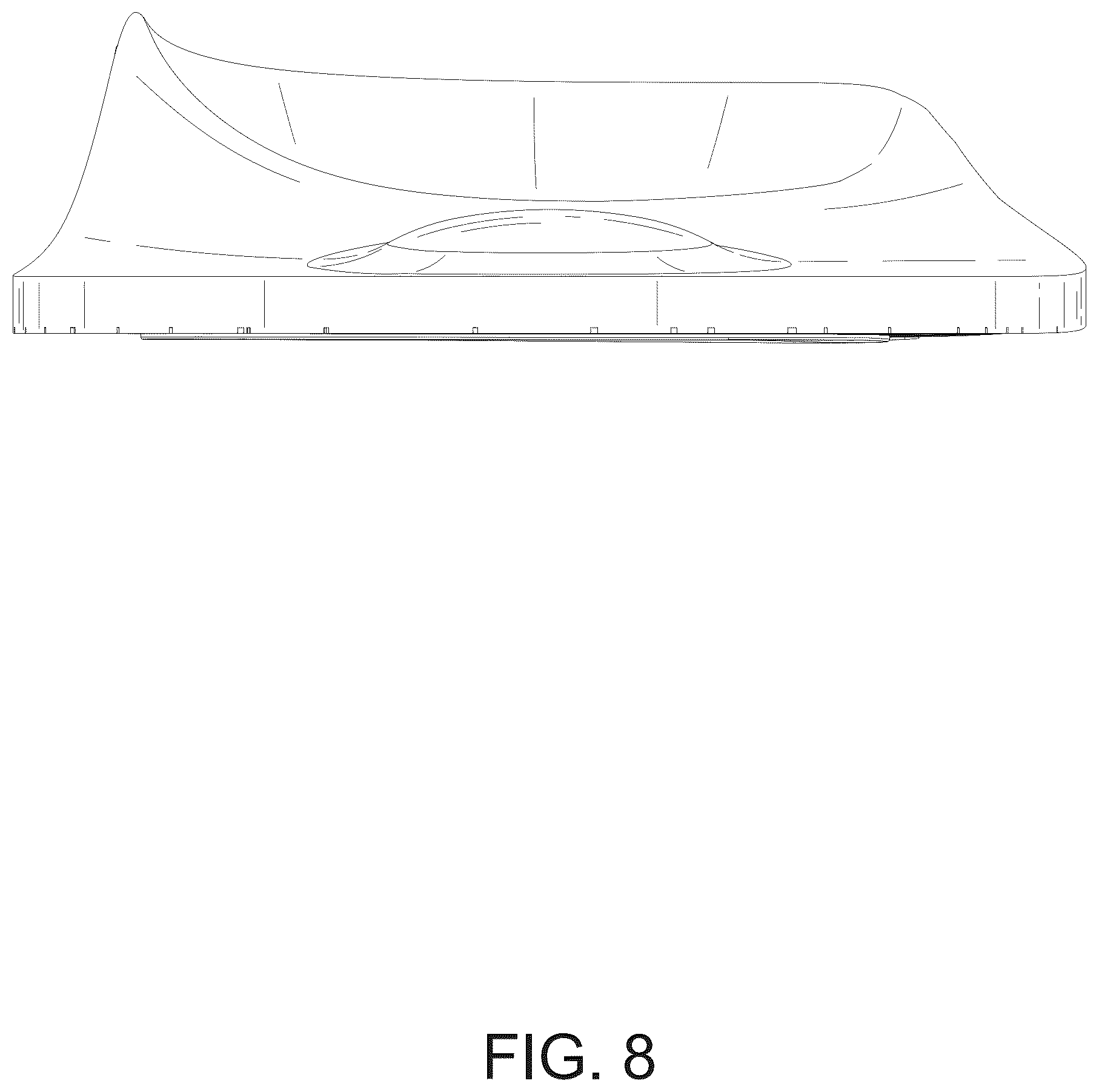 Patent USD1044245 Figure 8 – Insole