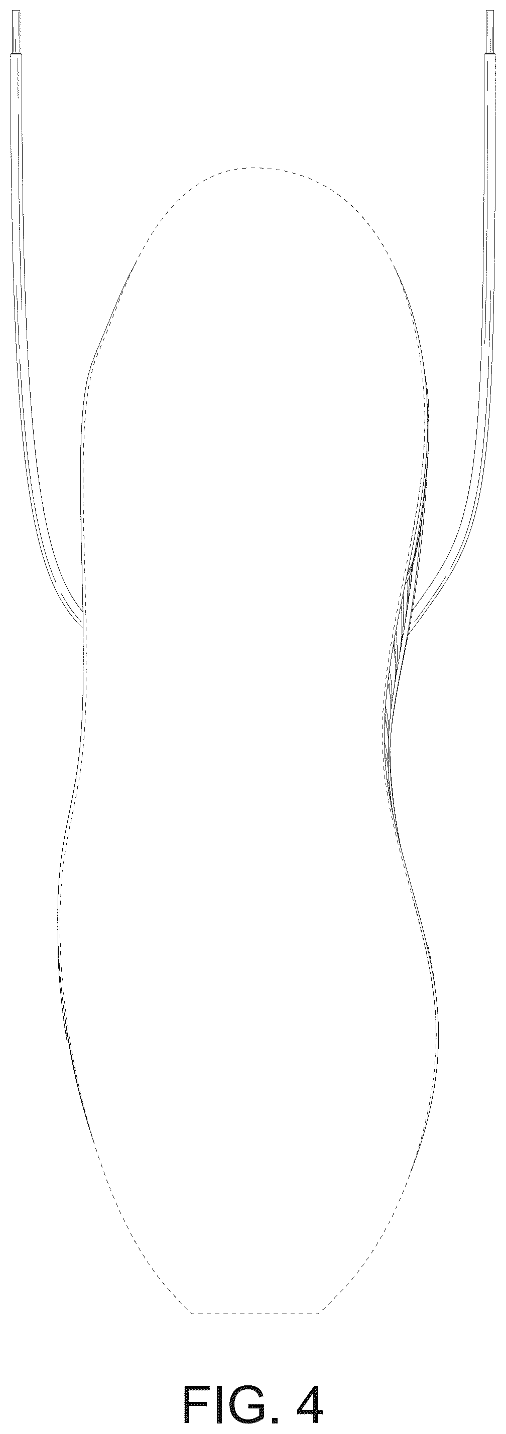 Patent USD1044246 Figure 4 – Shoe
