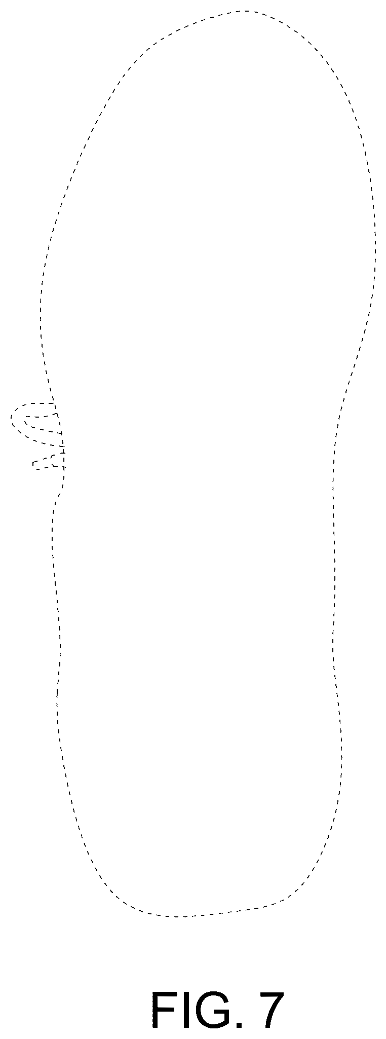 Patent USD1044250 Figure 7 – Shoe