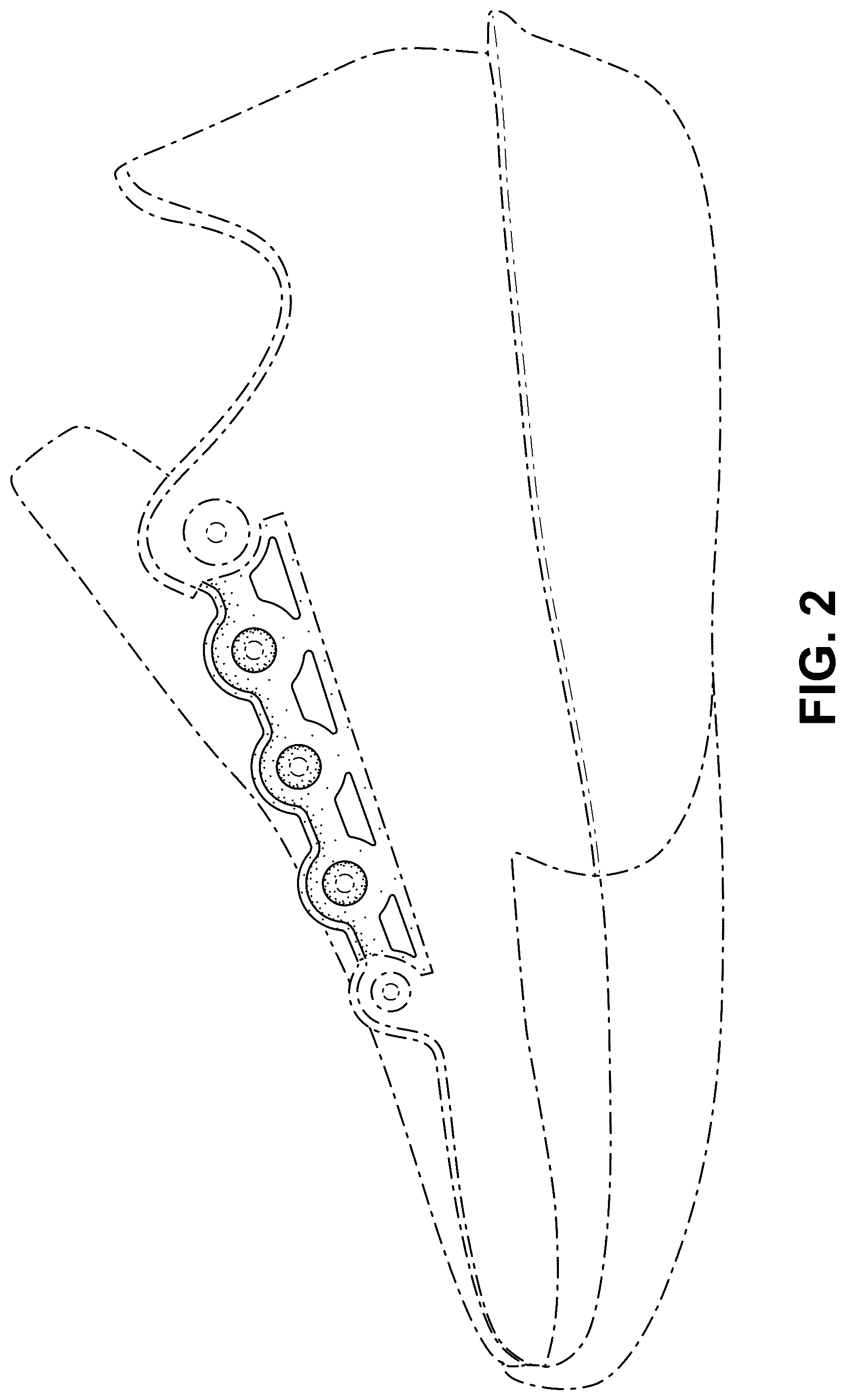 Patent USD1044252 Figure 2 – Shoe