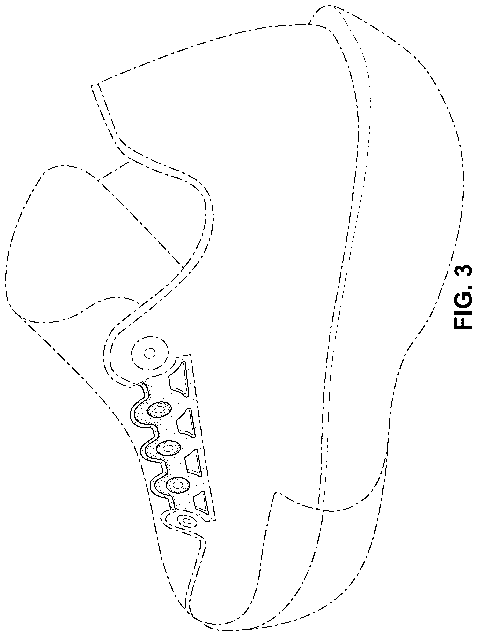 Patent USD1044252 Figure 3 – Shoe