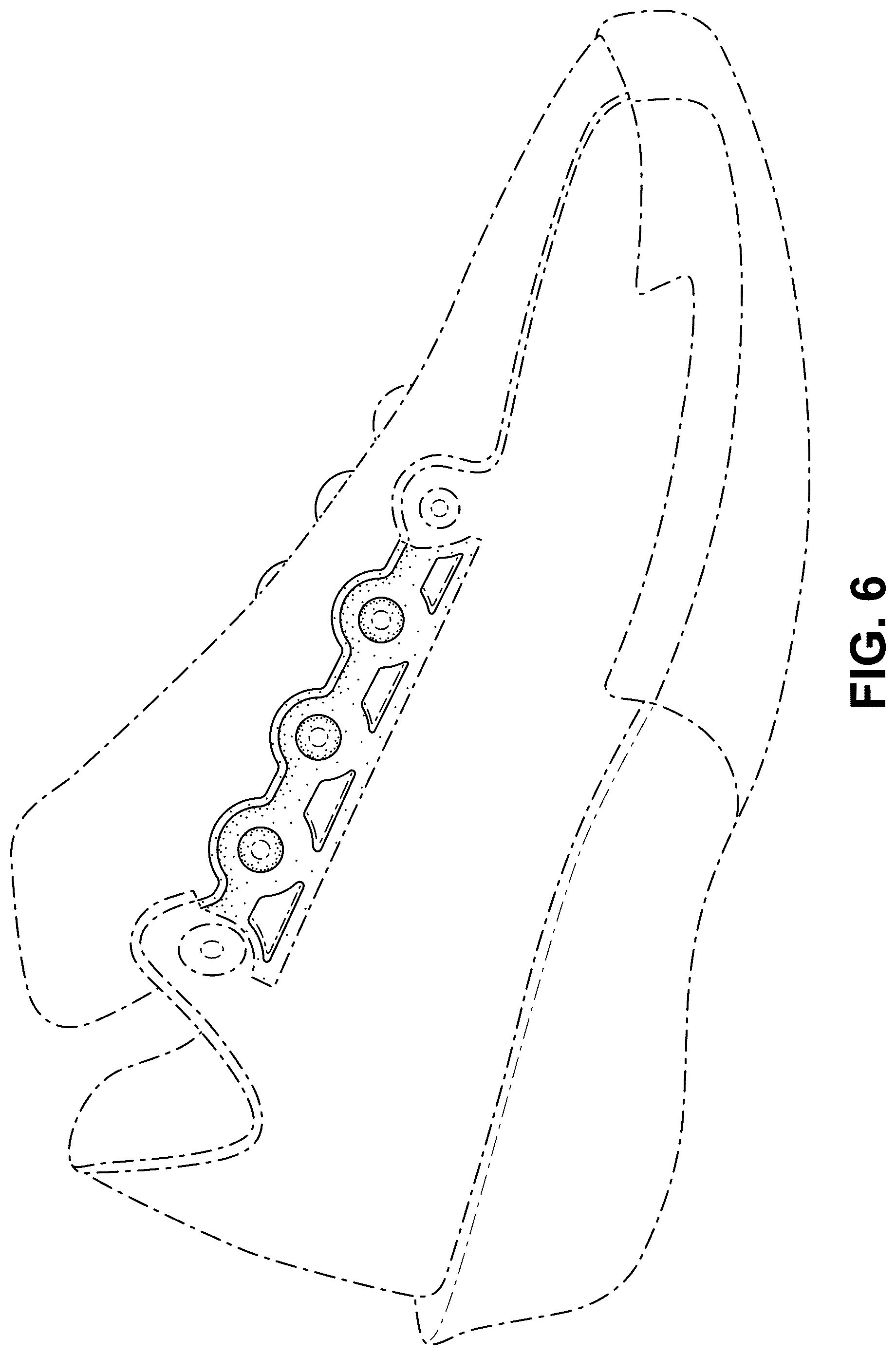 Patent USD1044252 Figure 6 – Shoe