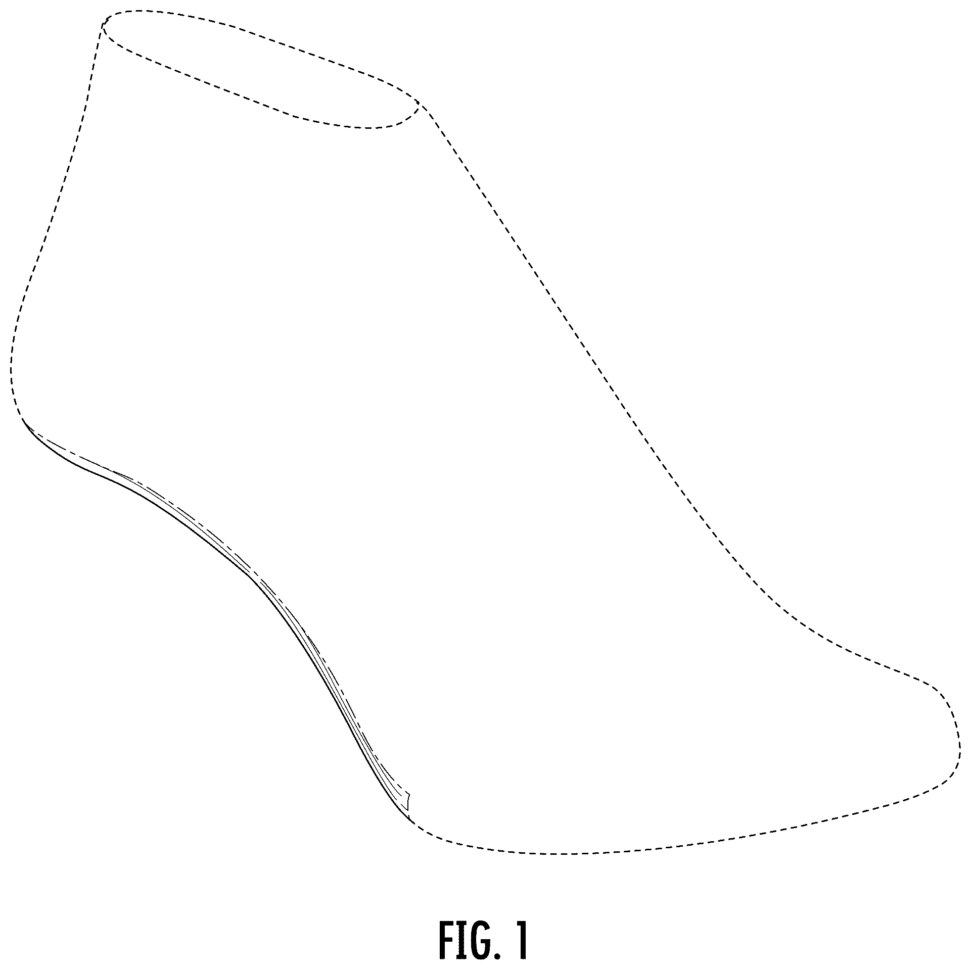 Patent USD1044258 Figure 1 – Shoe last