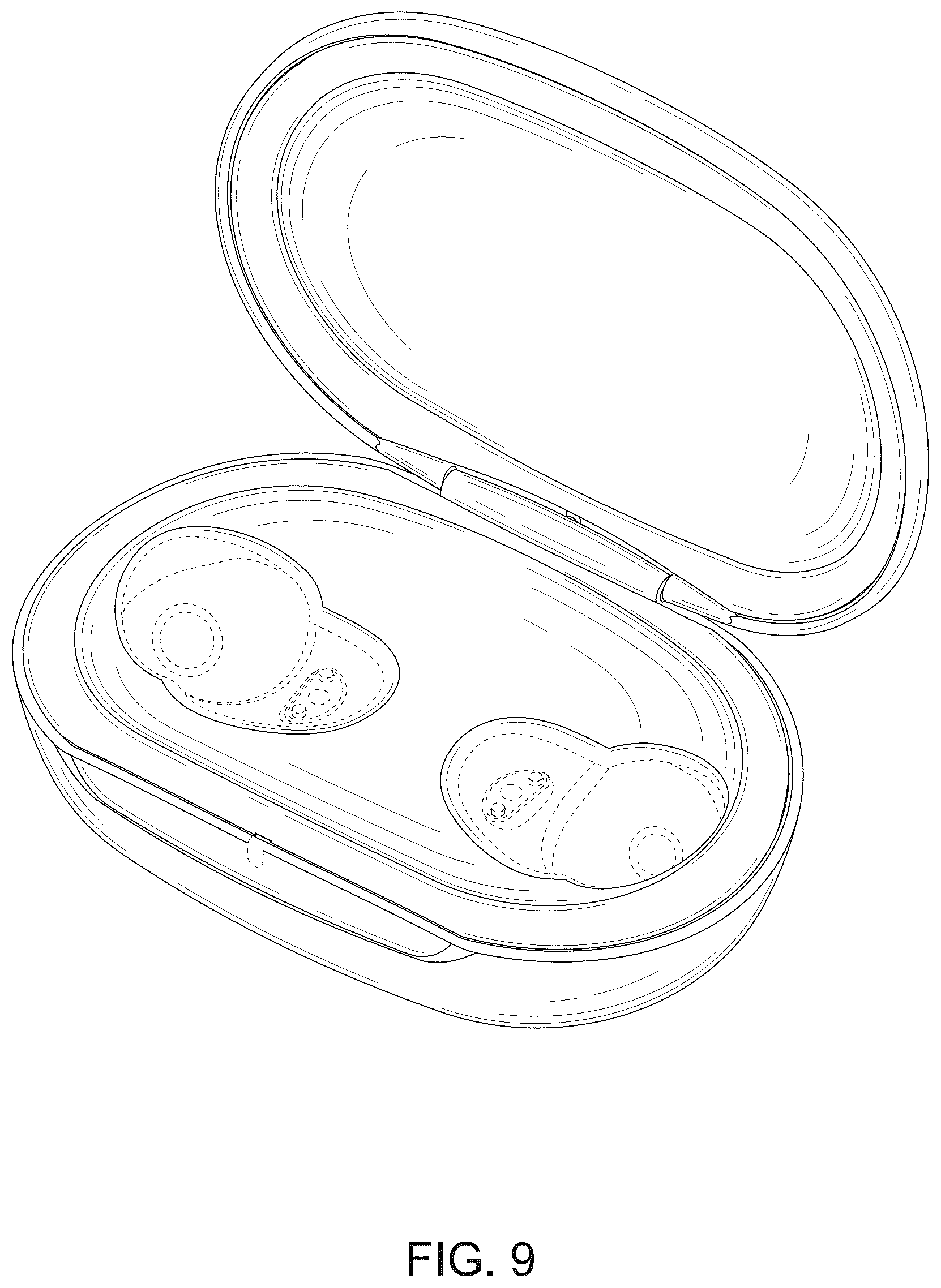 Patent USD1044259 Figure 9 – Case for electronic appliances