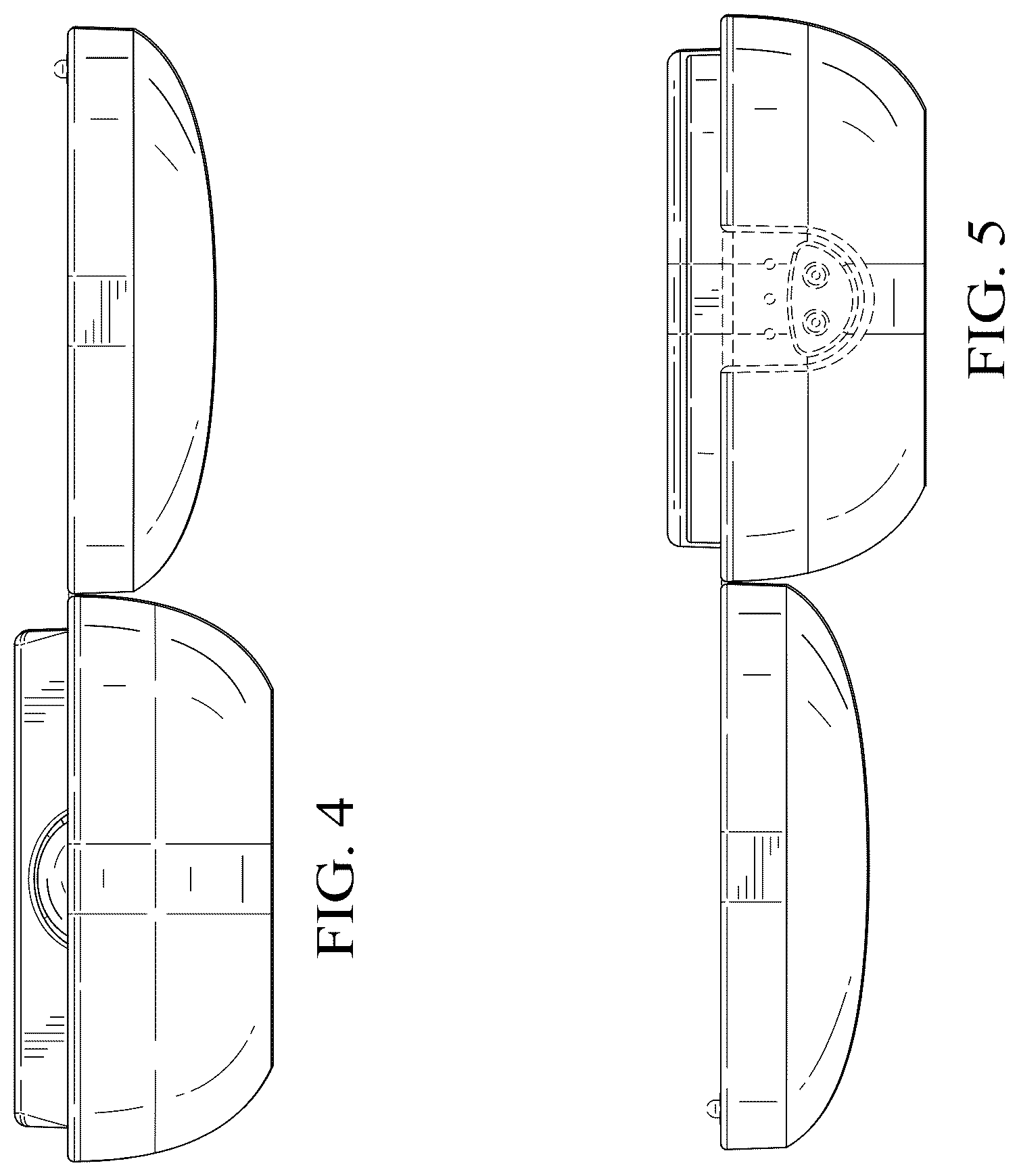 Patent USD1044261 Figure 3 – Case for a shaving razor