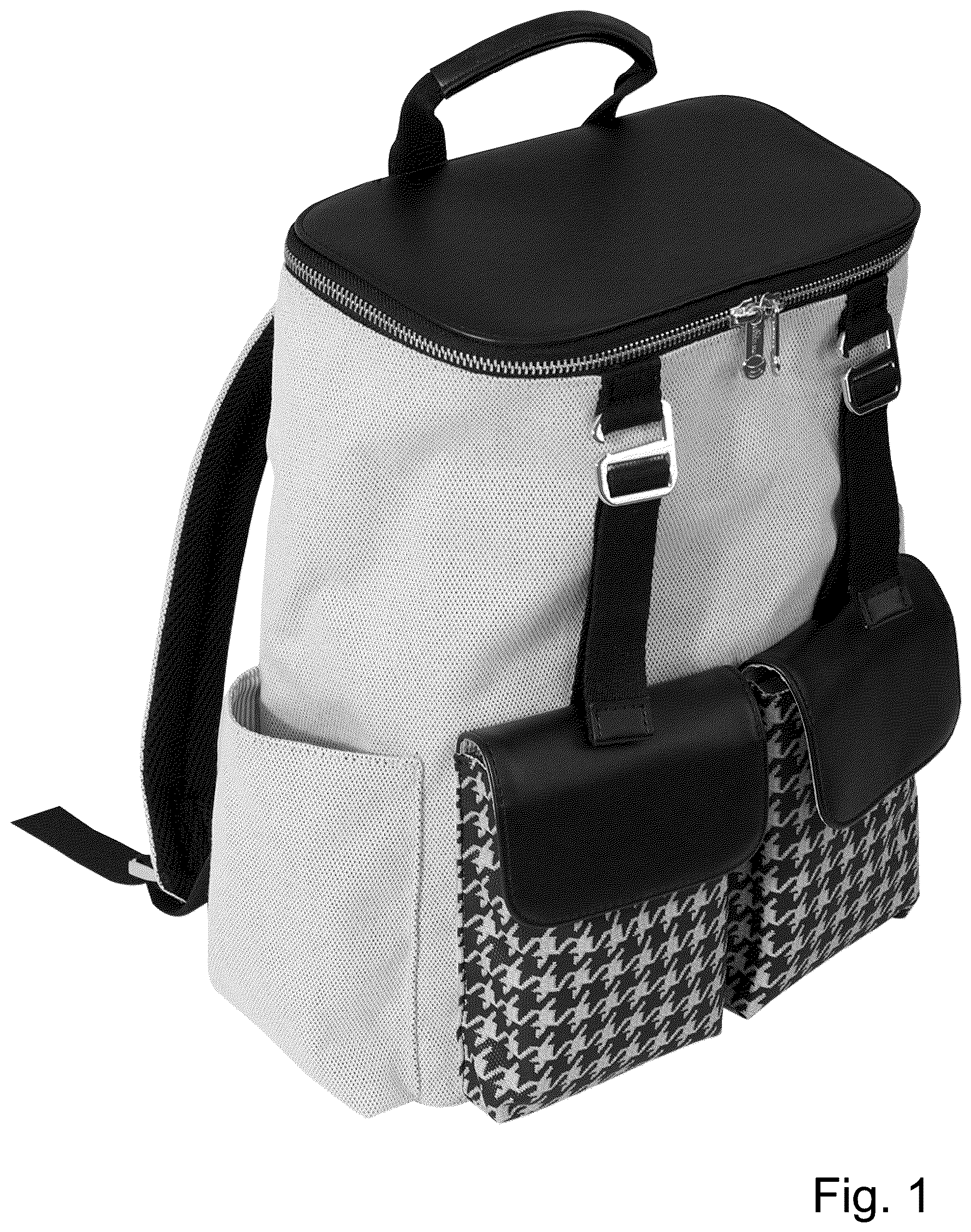 Patent USD1044264 Figure 1 – Backpack