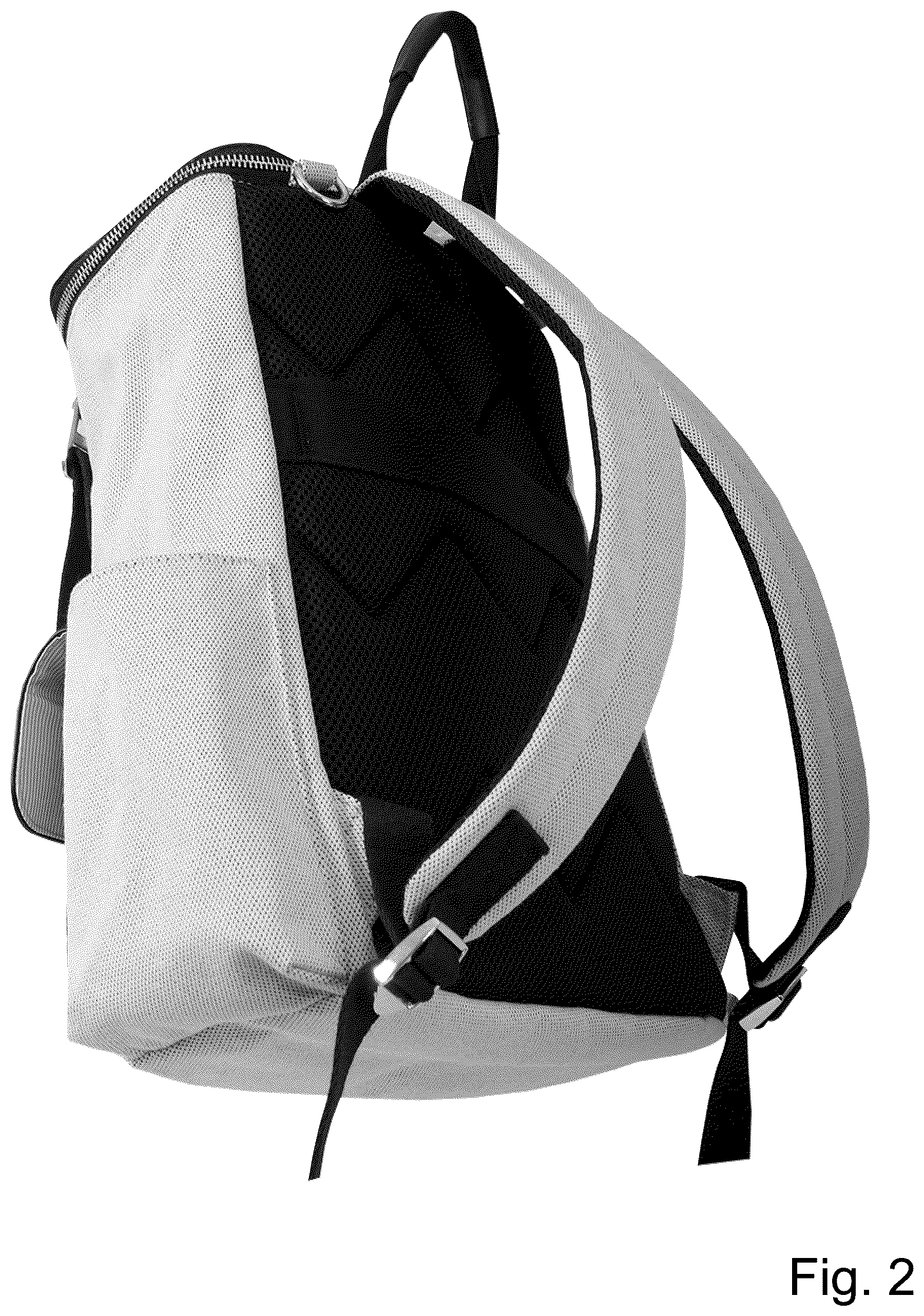 Patent USD1044264 Figure 2 – Backpack