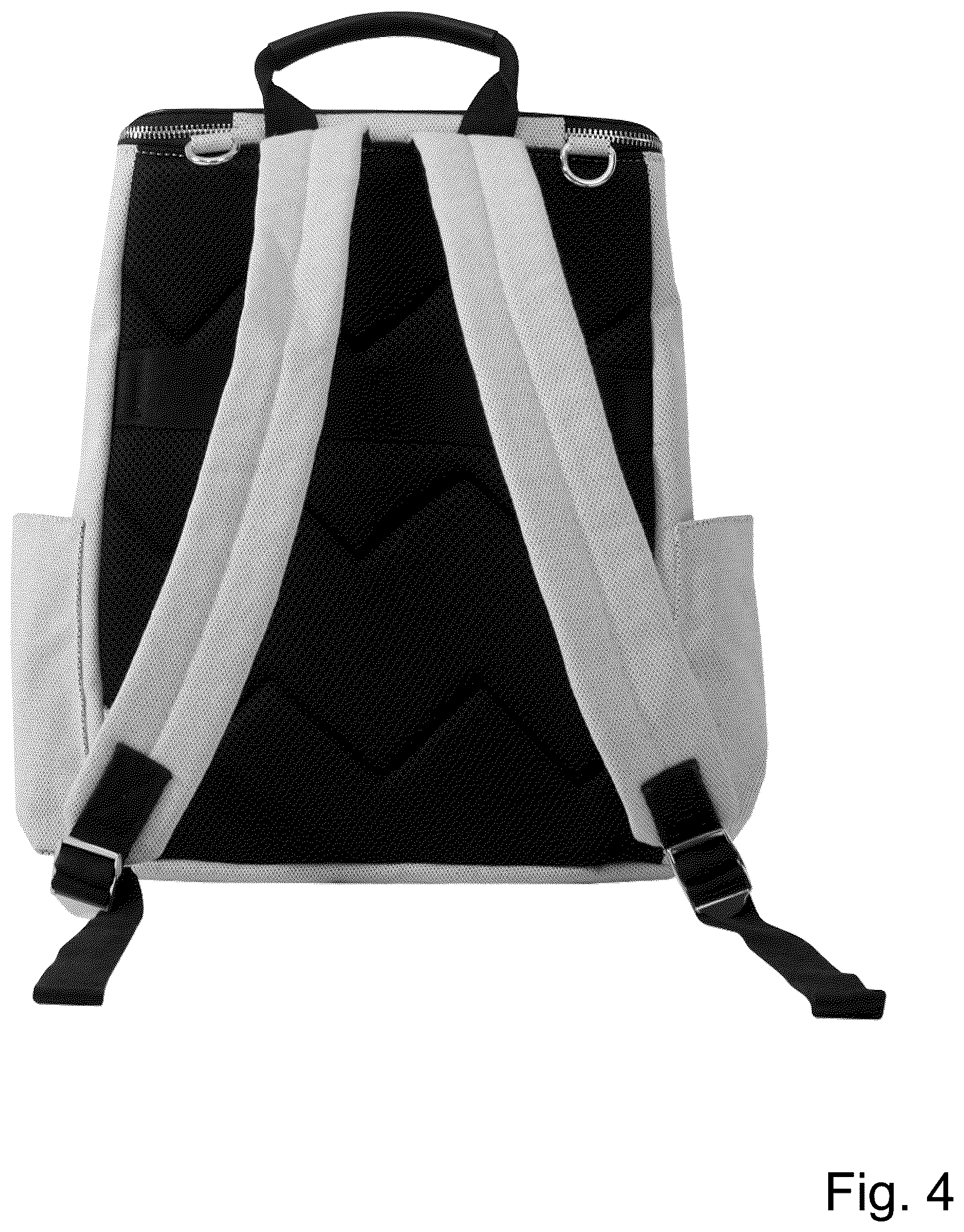 Patent USD1044264 Figure 4 – Backpack