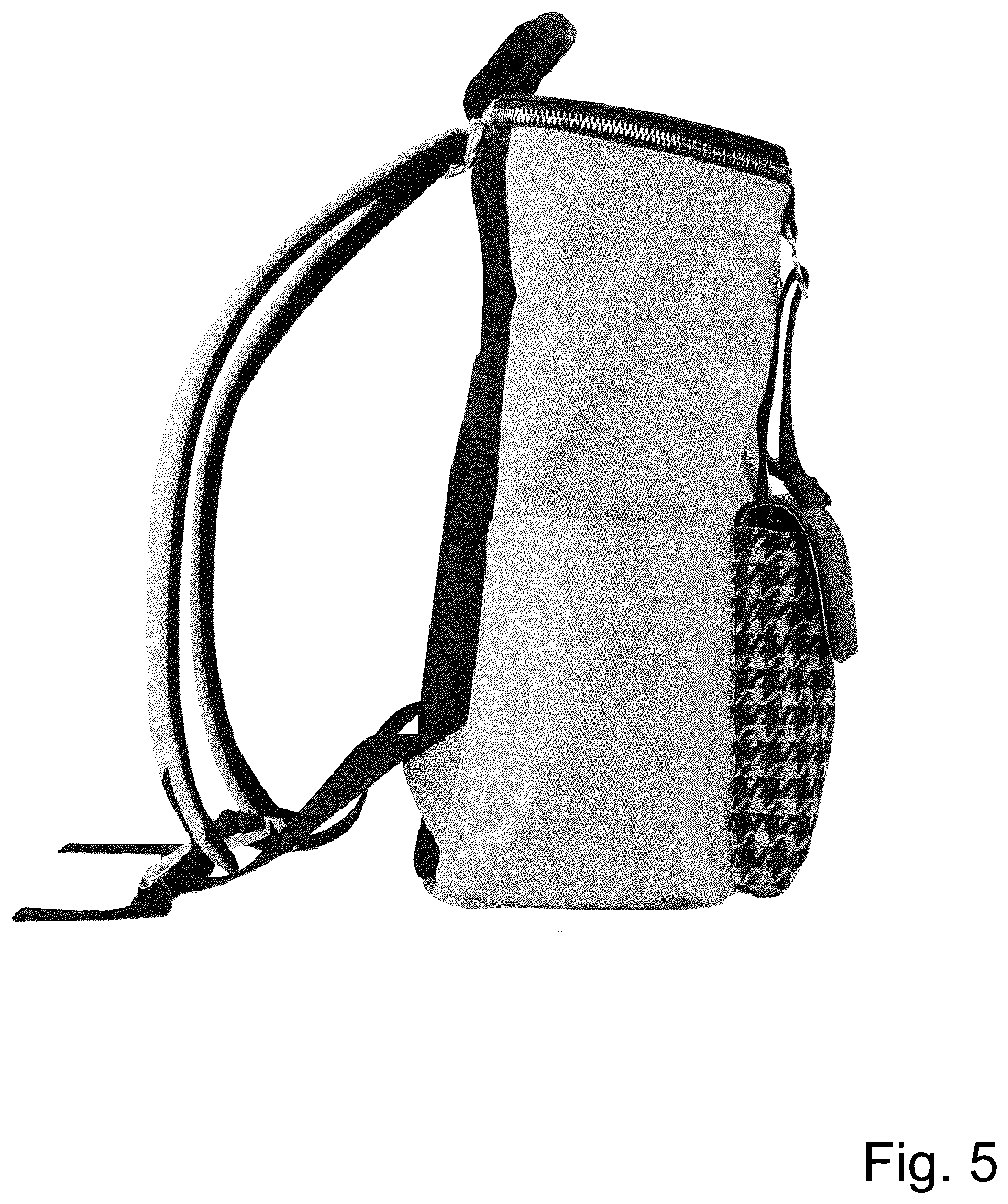 Patent USD1044264 Figure 5 – Backpack