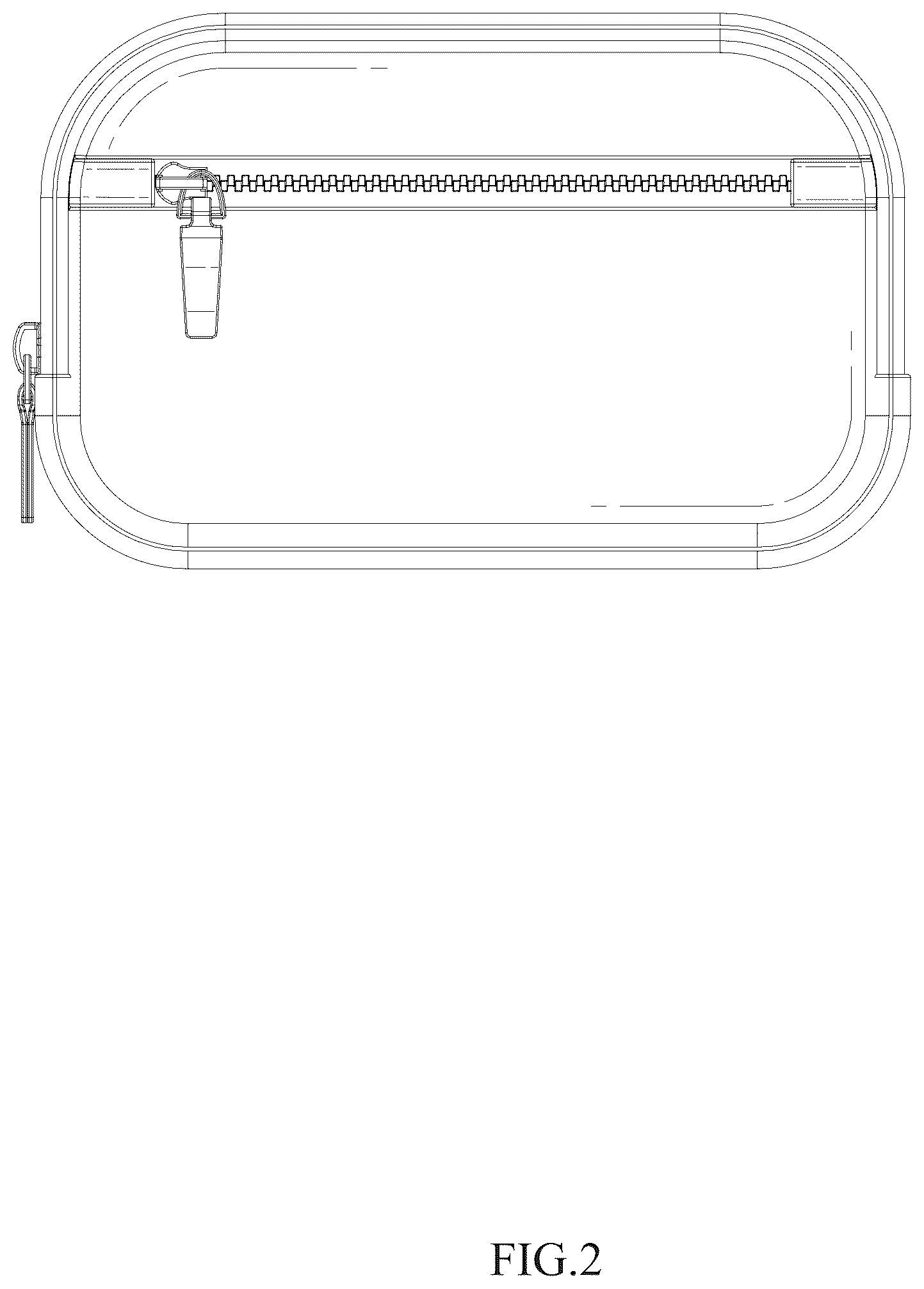 Patent USD1044266 Figure 2 – Waist pack