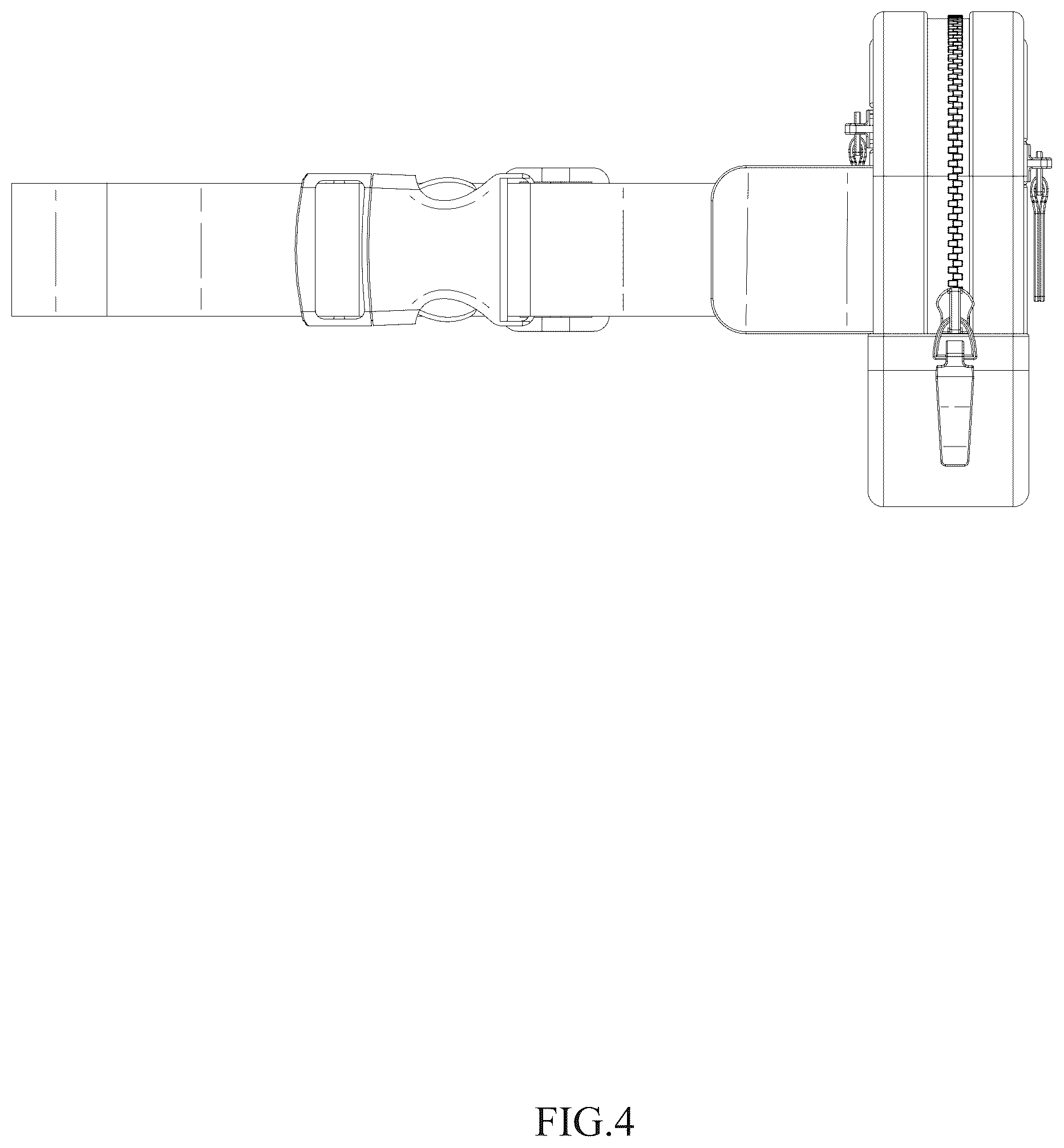 Patent USD1044266 Figure 4 – Waist pack