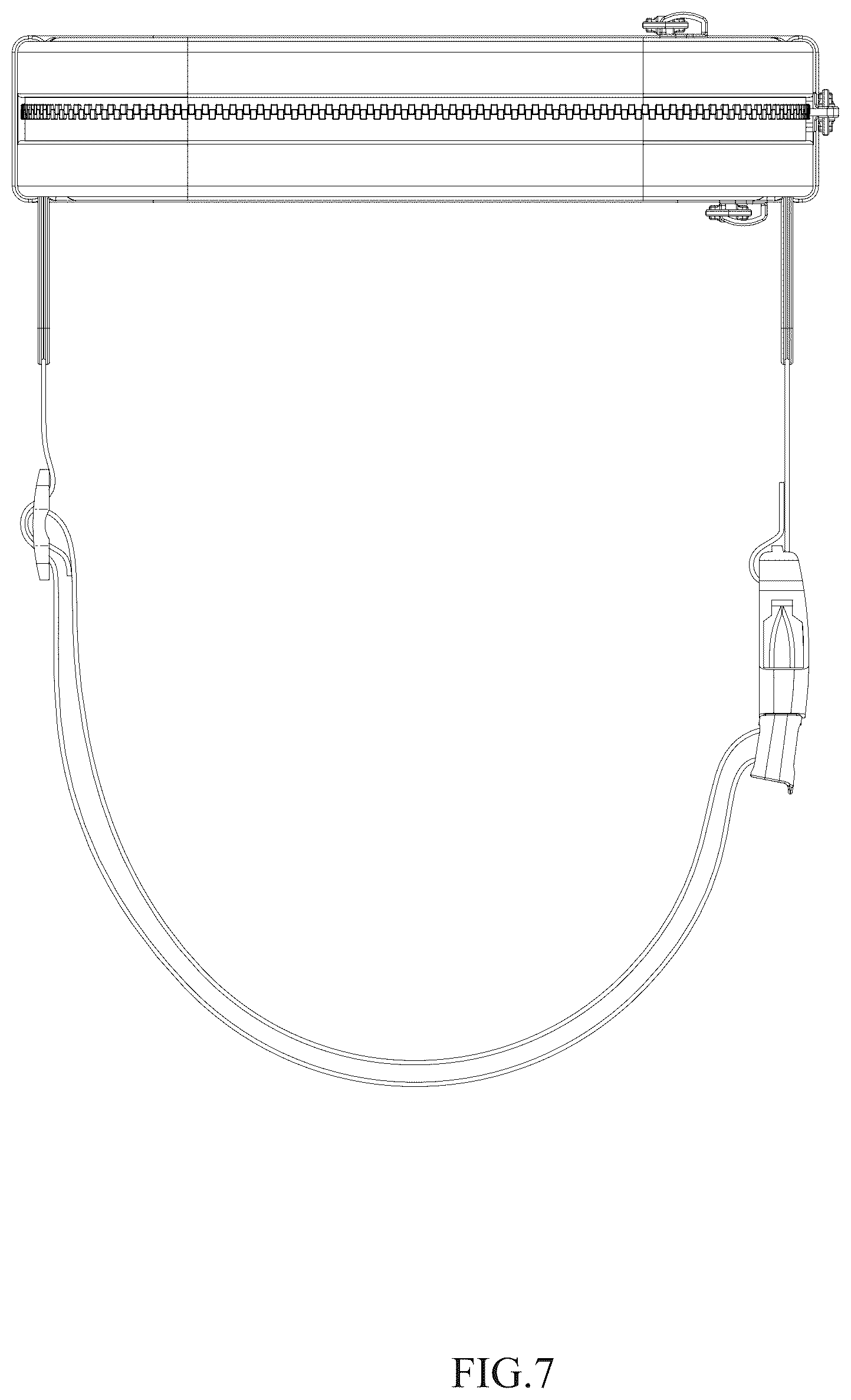 Patent USD1044266 Figure 7 – Waist pack