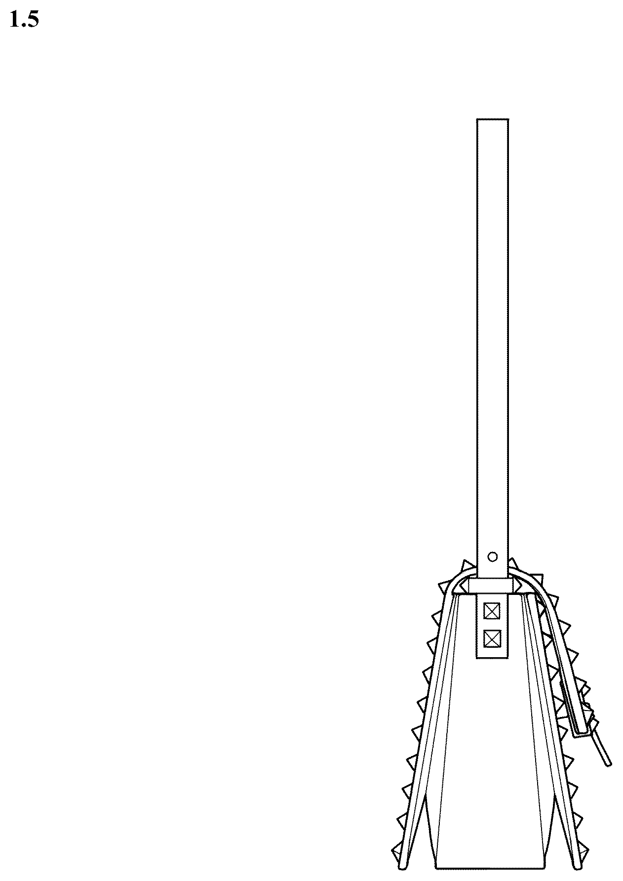 Patent USD1044268 Figure 5 – Bag