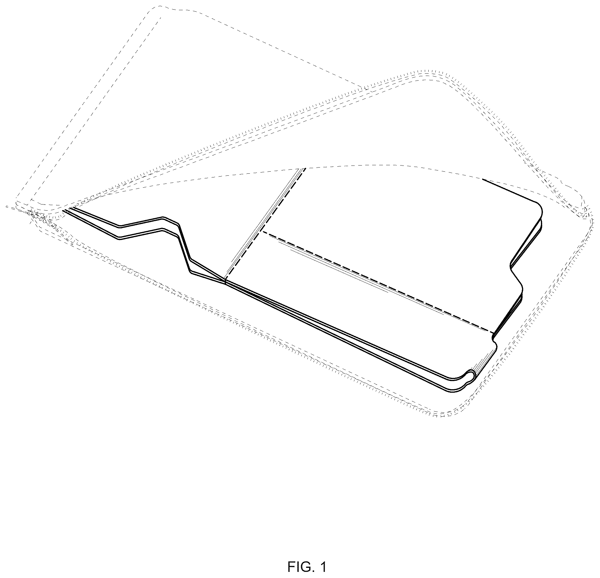 Patent USD1044269 Figure 1 – Wallet