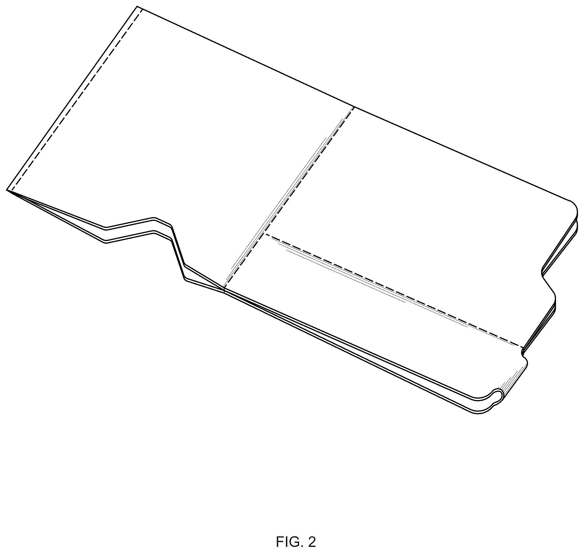 Patent USD1044269 Figure 2 – Wallet