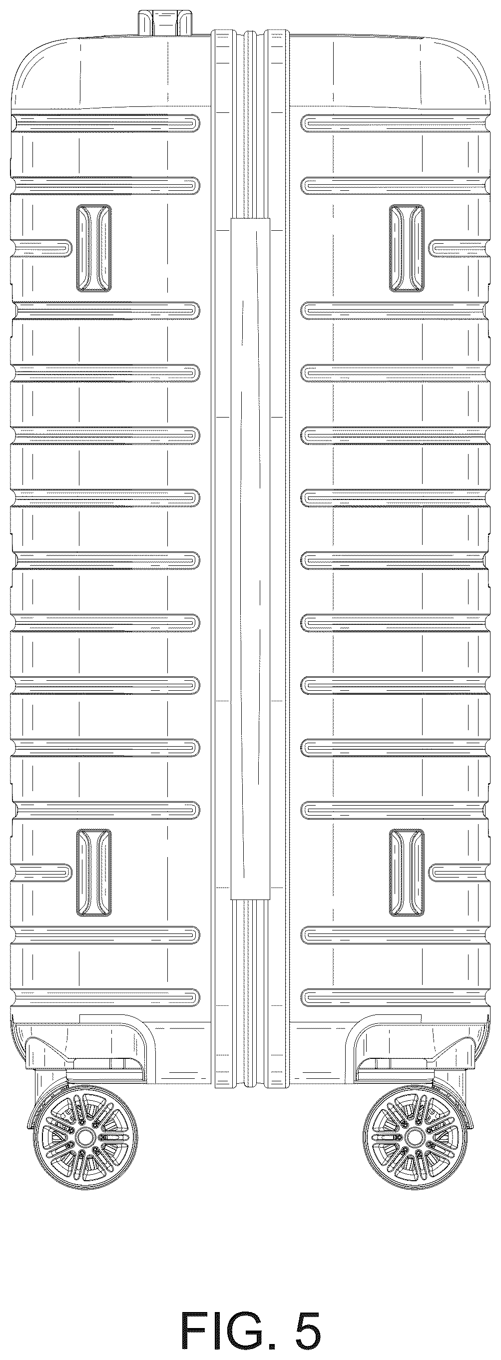 Patent USD1044272 Figure 5 – Trolley case