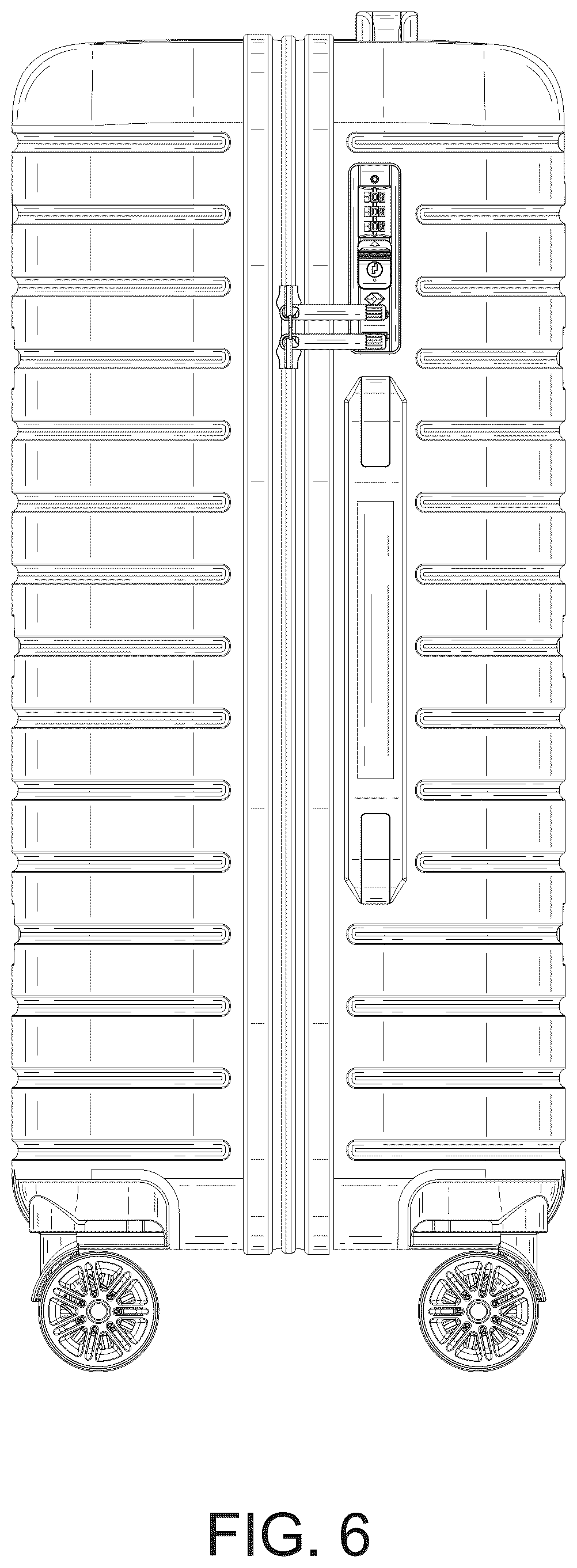 Patent USD1044272 Figure 6 – Trolley case