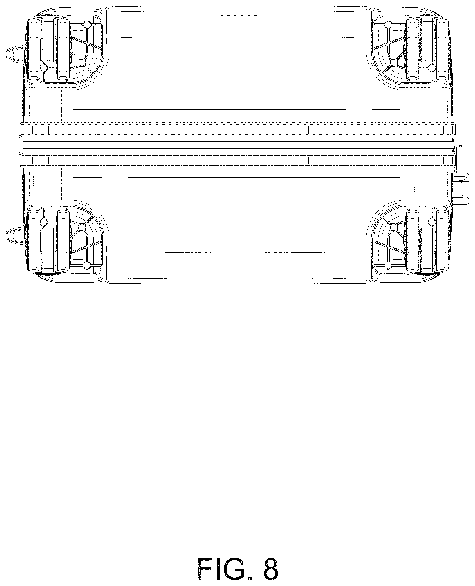 Patent USD1044272 Figure 8 – Trolley case