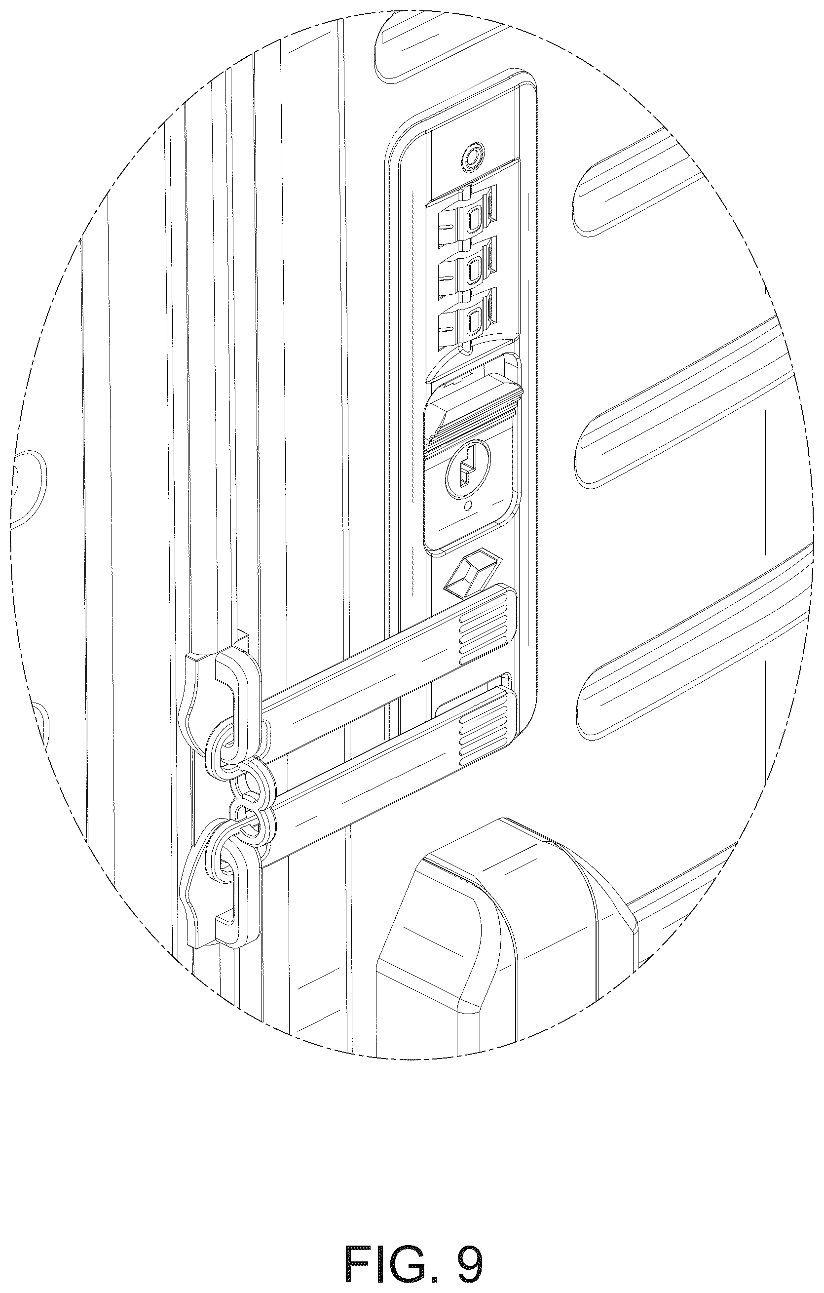 Patent USD1044272 Figure 9 – Trolley case
