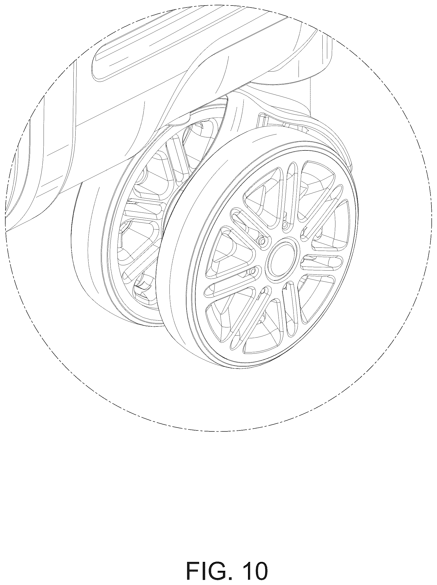 Patent USD1044272 Figure 10 – Trolley case