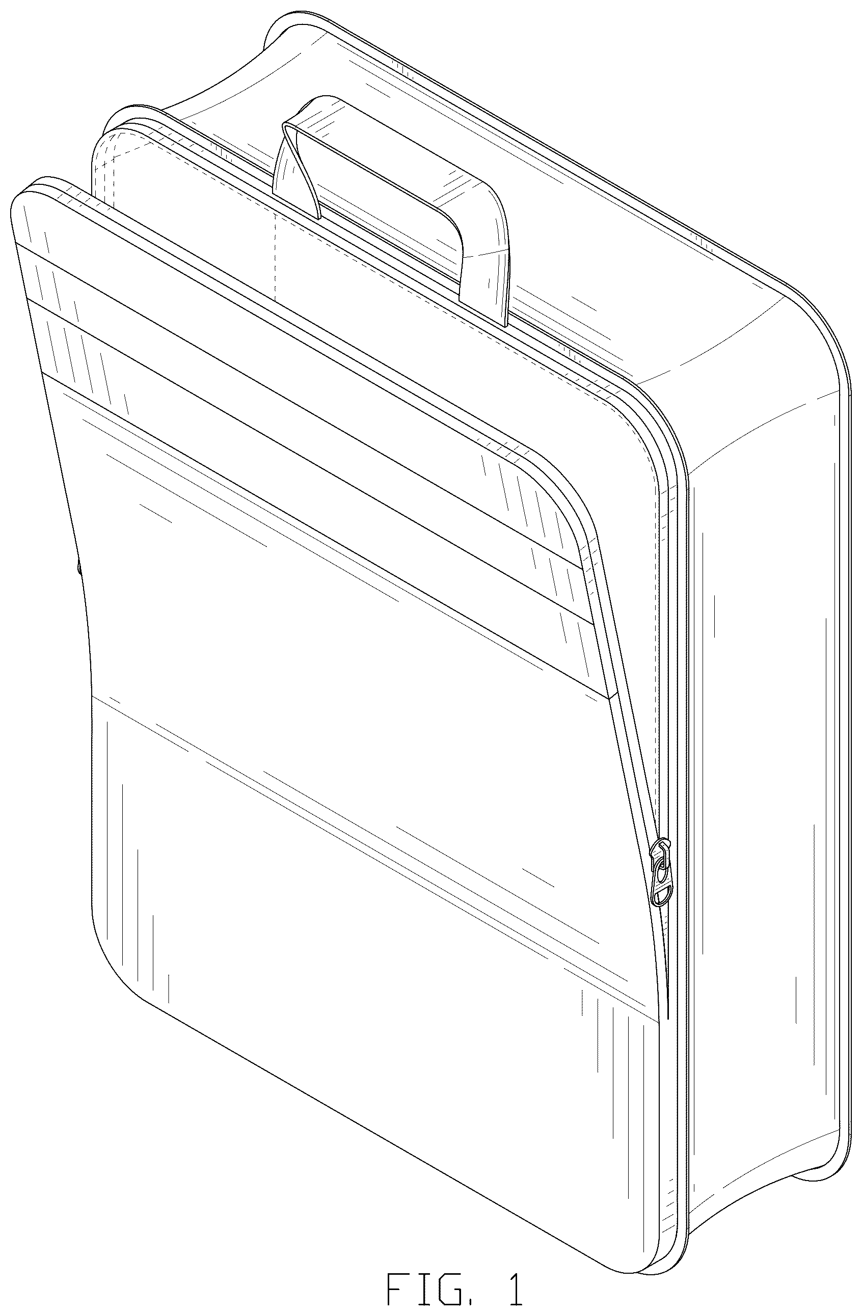 Patent USD1044273 Figure 1 – Storage bag