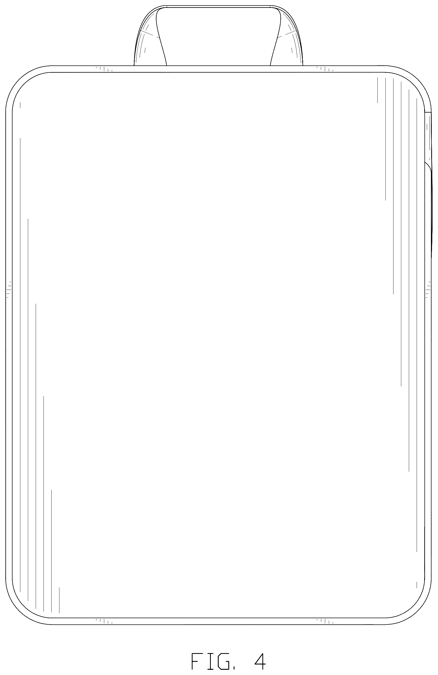 Patent USD1044273 Figure 4 – Storage bag