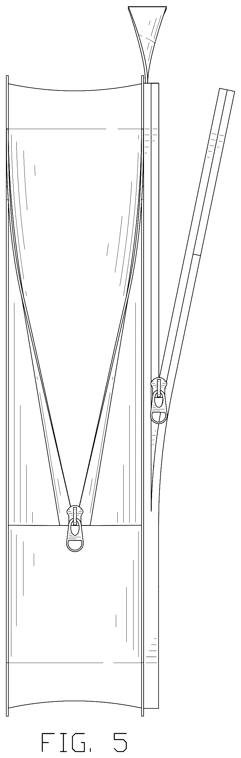 Patent USD1044273 Figure 5 – Storage bag