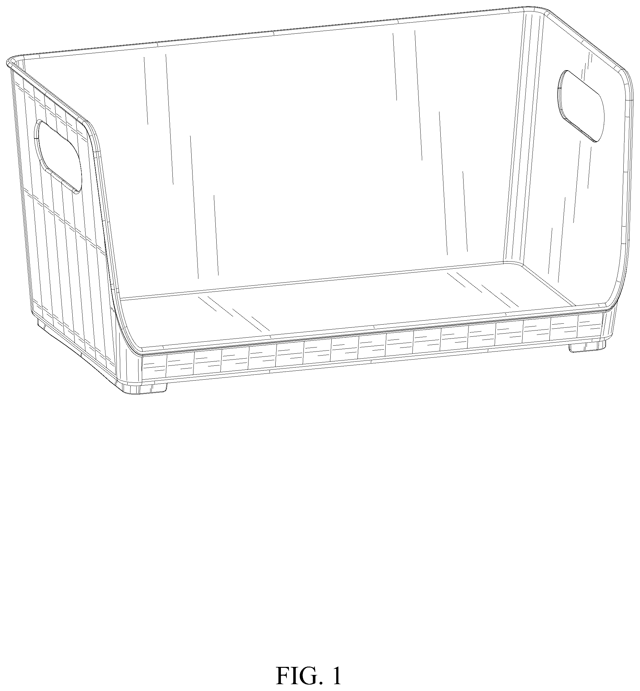 Patent USD1044277 Figure 1 – Storage box