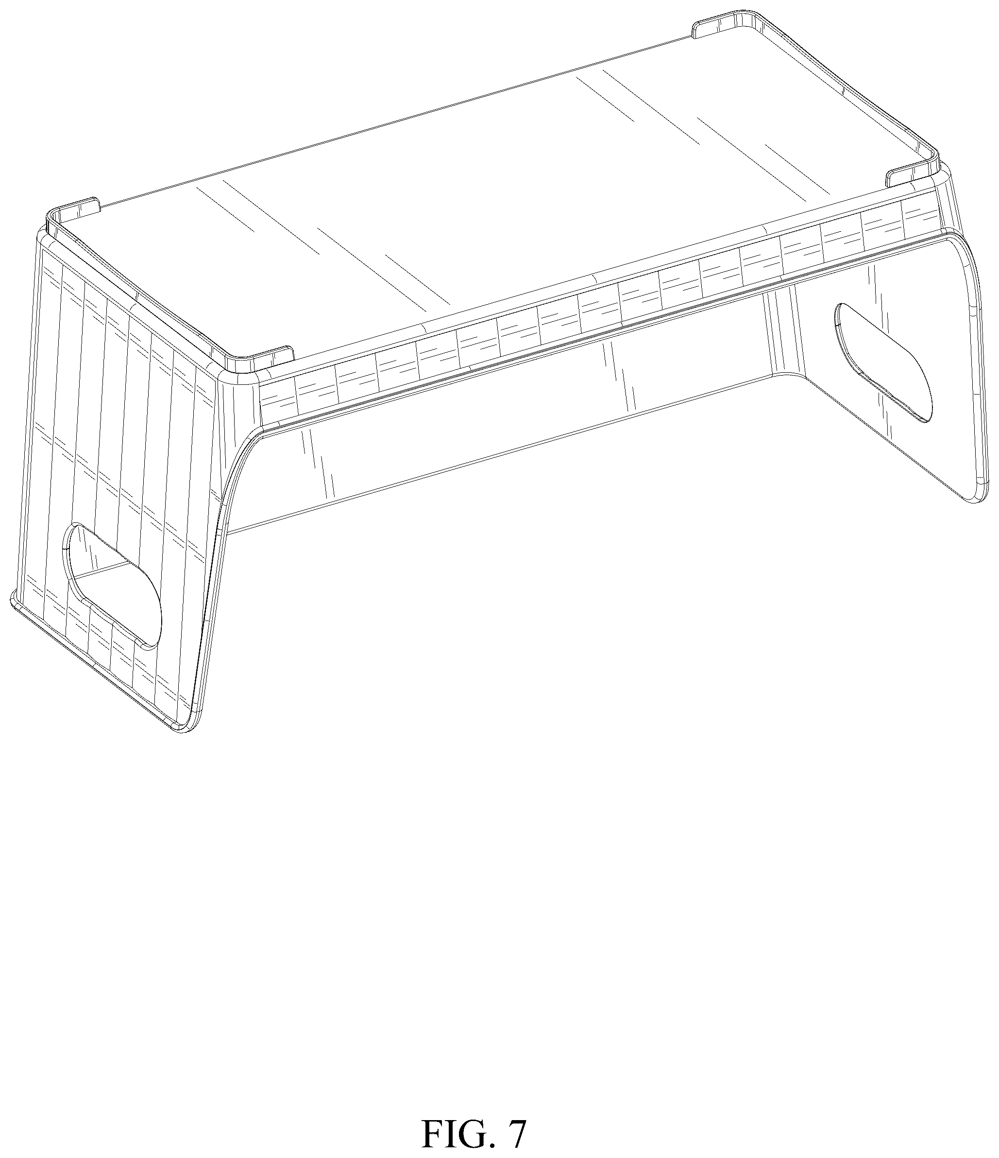 Patent USD1044277 Figure 7 – Storage box