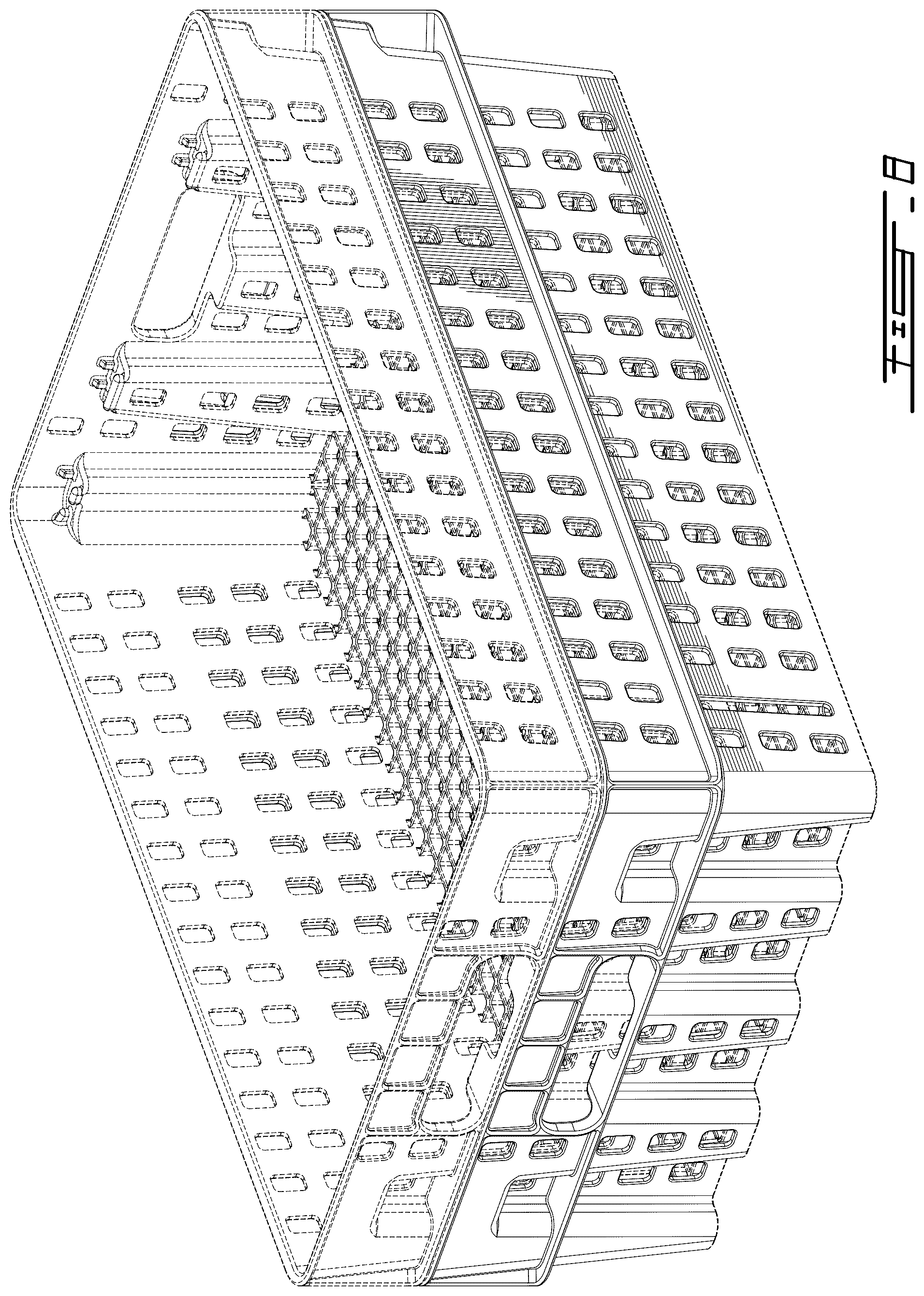 Patent USD1044278 Figure 8 – Crate