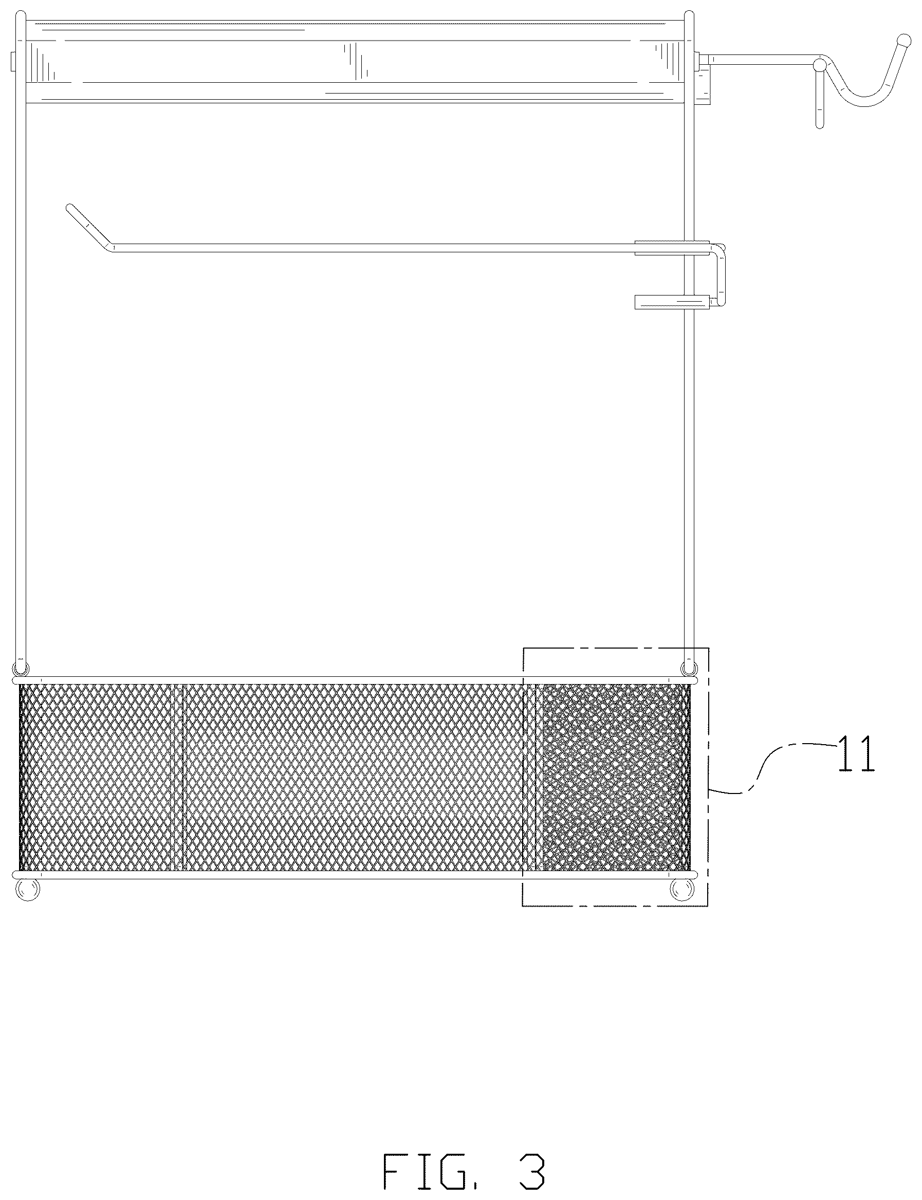 Patent USD1044279 Figure 3 – Picnic basket