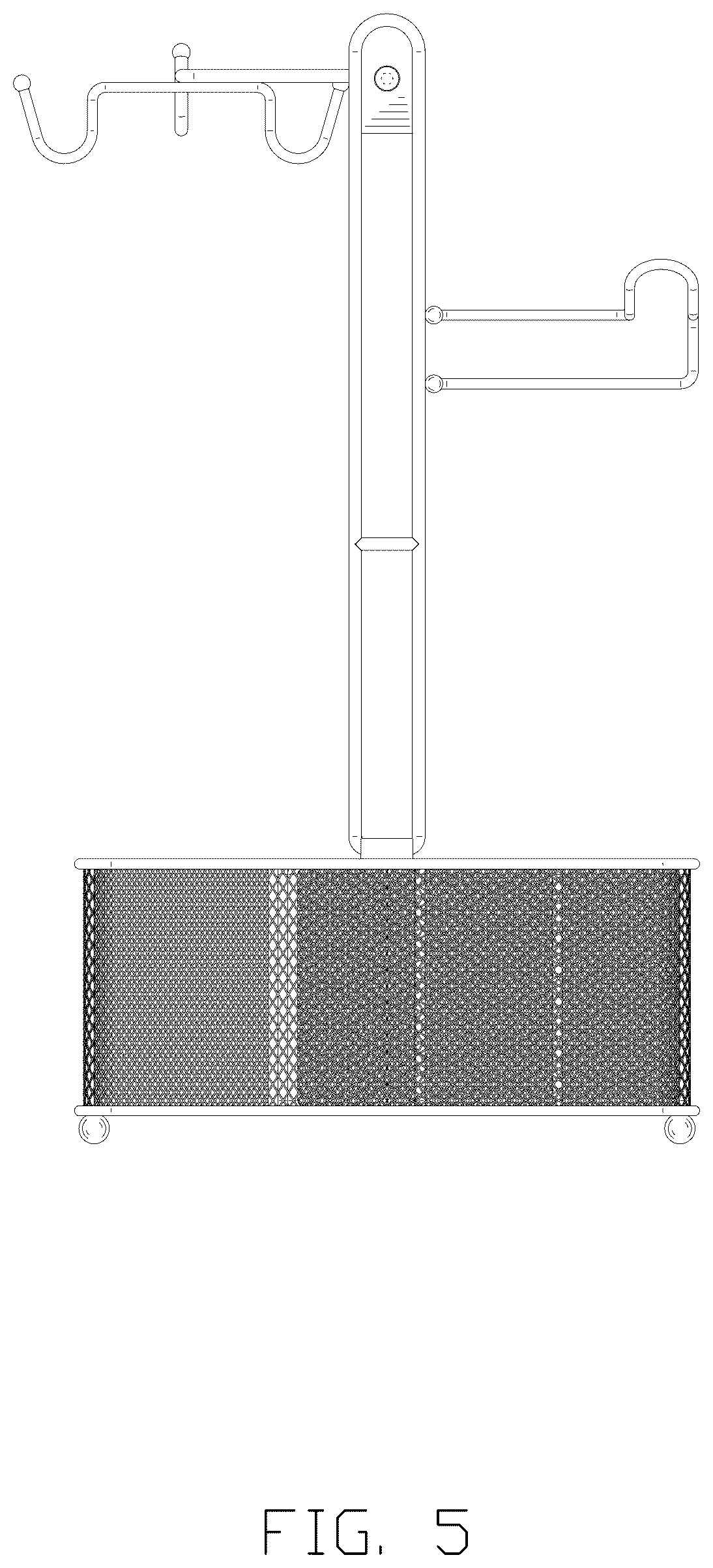 Patent USD1044279 Figure 5 – Picnic basket