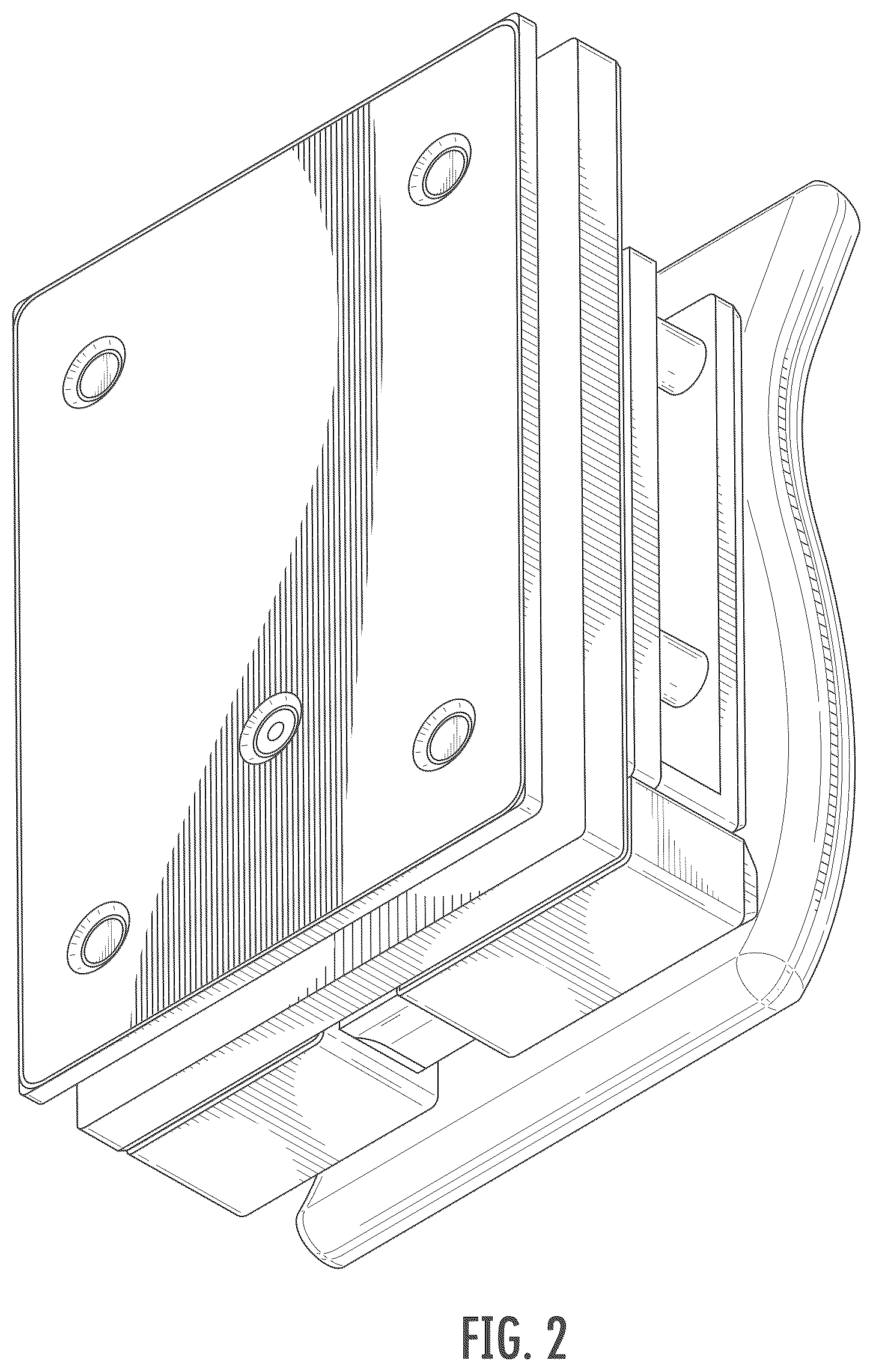 Patent USD1044281 Figure 2 – Locking device